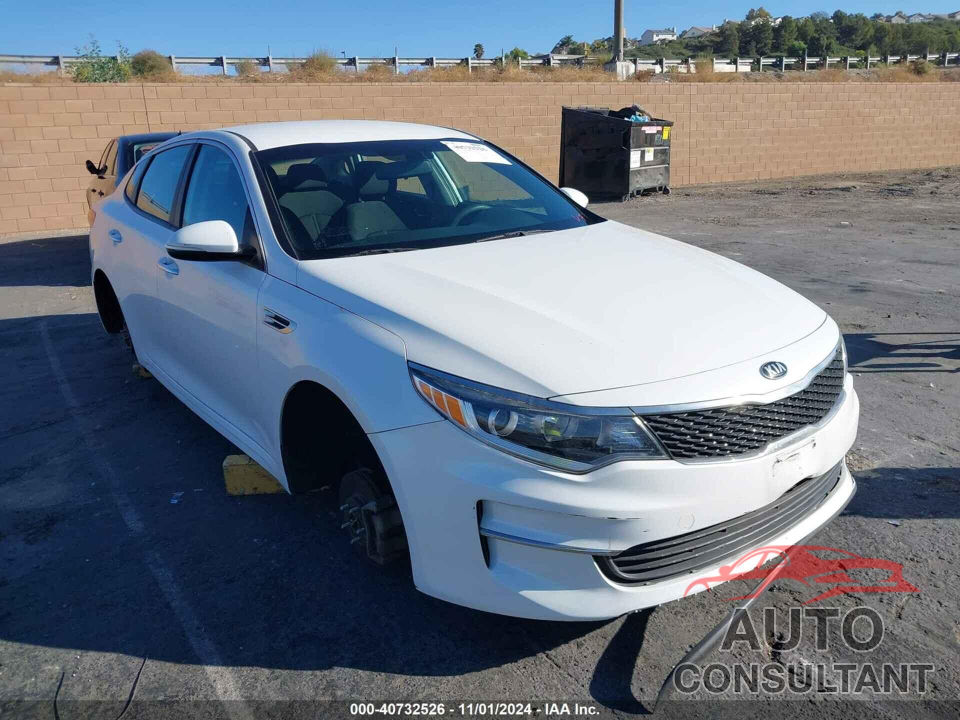 KIA OPTIMA 2016 - KNAGT4L33G5093545