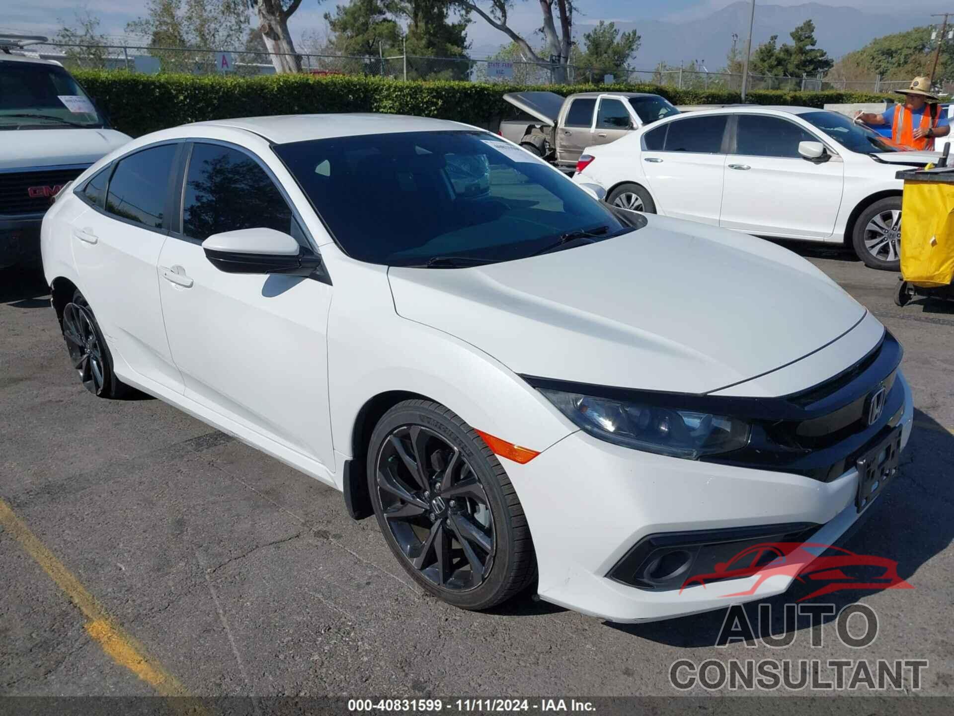 HONDA CIVIC 2020 - 19XFC2F82LE205051