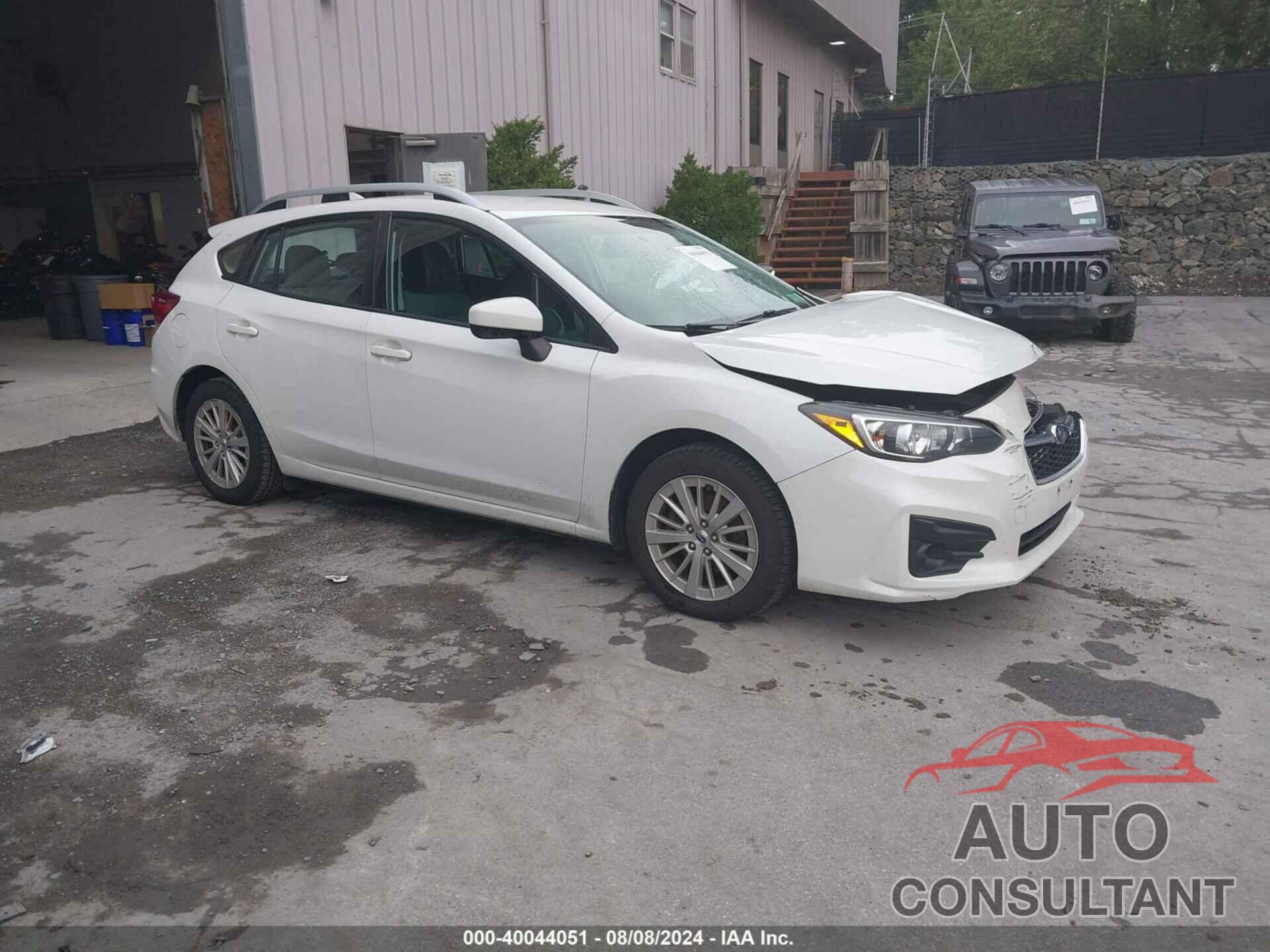 SUBARU IMPREZA 2018 - 4S3GTAB64J3701413