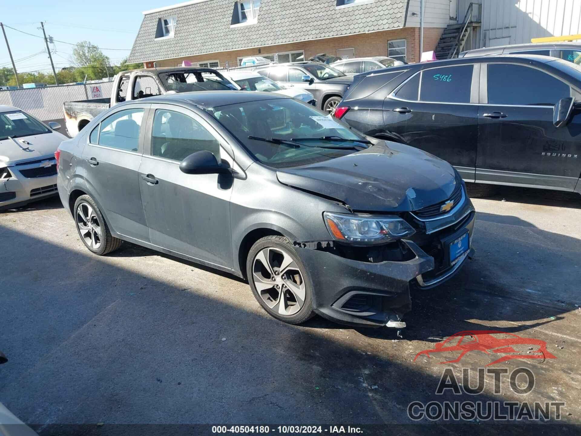 CHEVROLET SONIC 2019 - 1G1JF5SB9K4123122