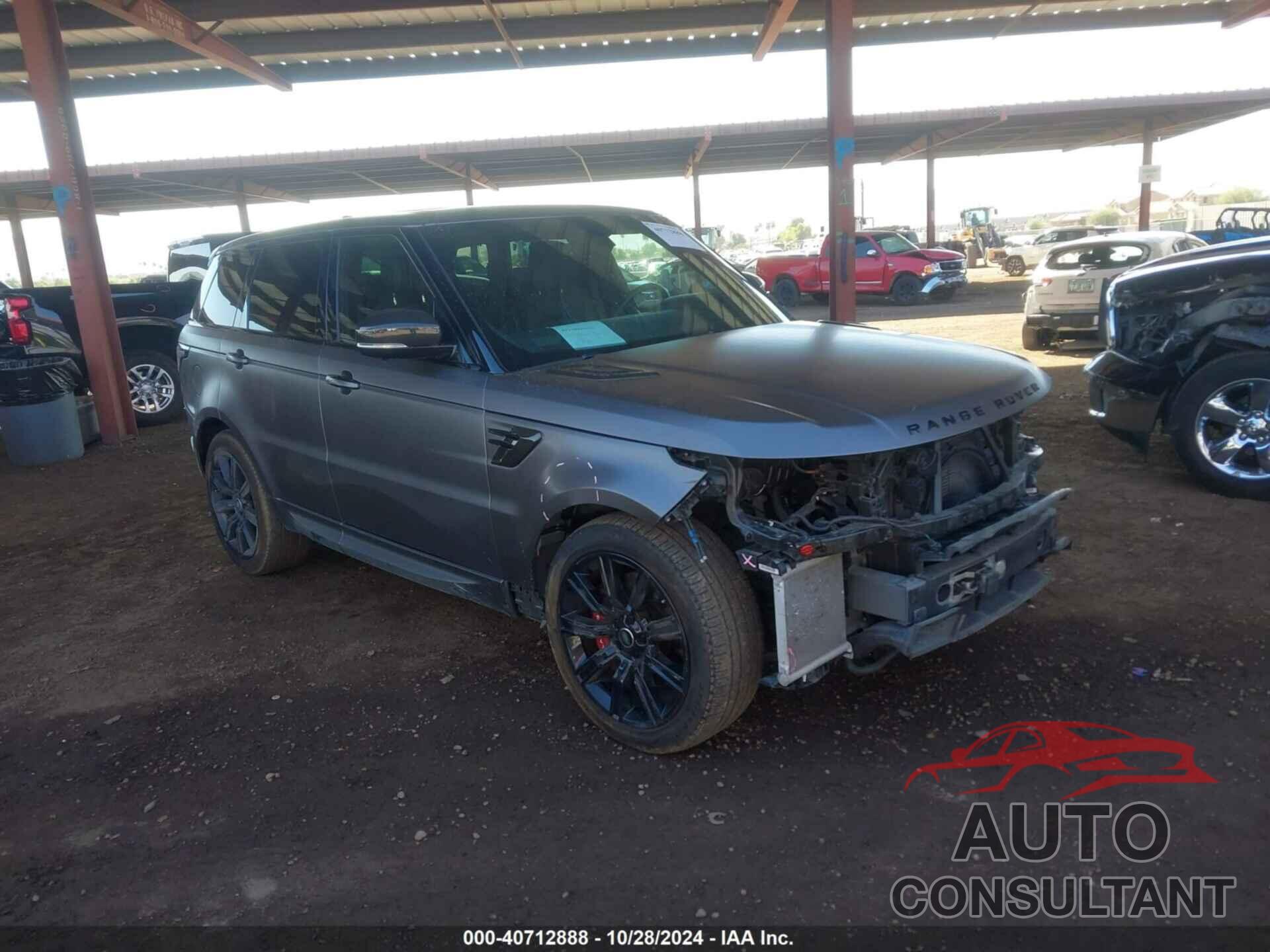 LAND ROVER RANGE ROVER SPORT 2019 - SALWV2RE7KA820121