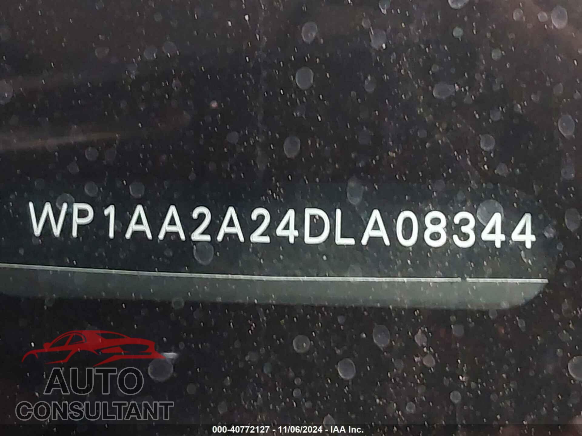 PORSCHE CAYENNE 2013 - WP1AA2A24DLA08344