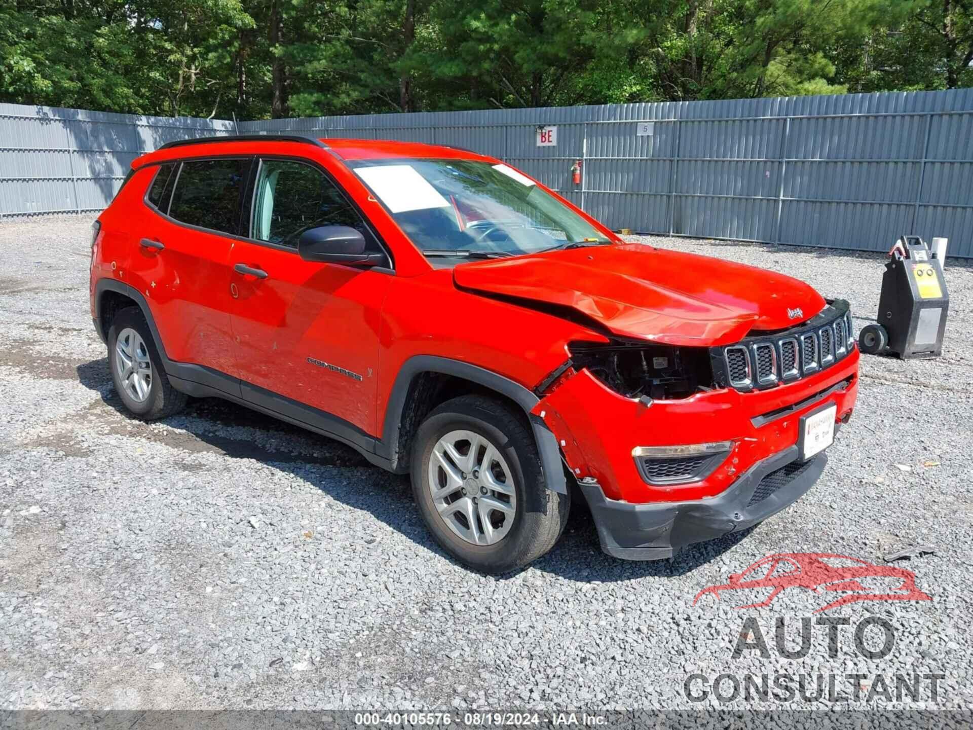 JEEP COMPASS 2018 - 3C4NJCAB2JT105423