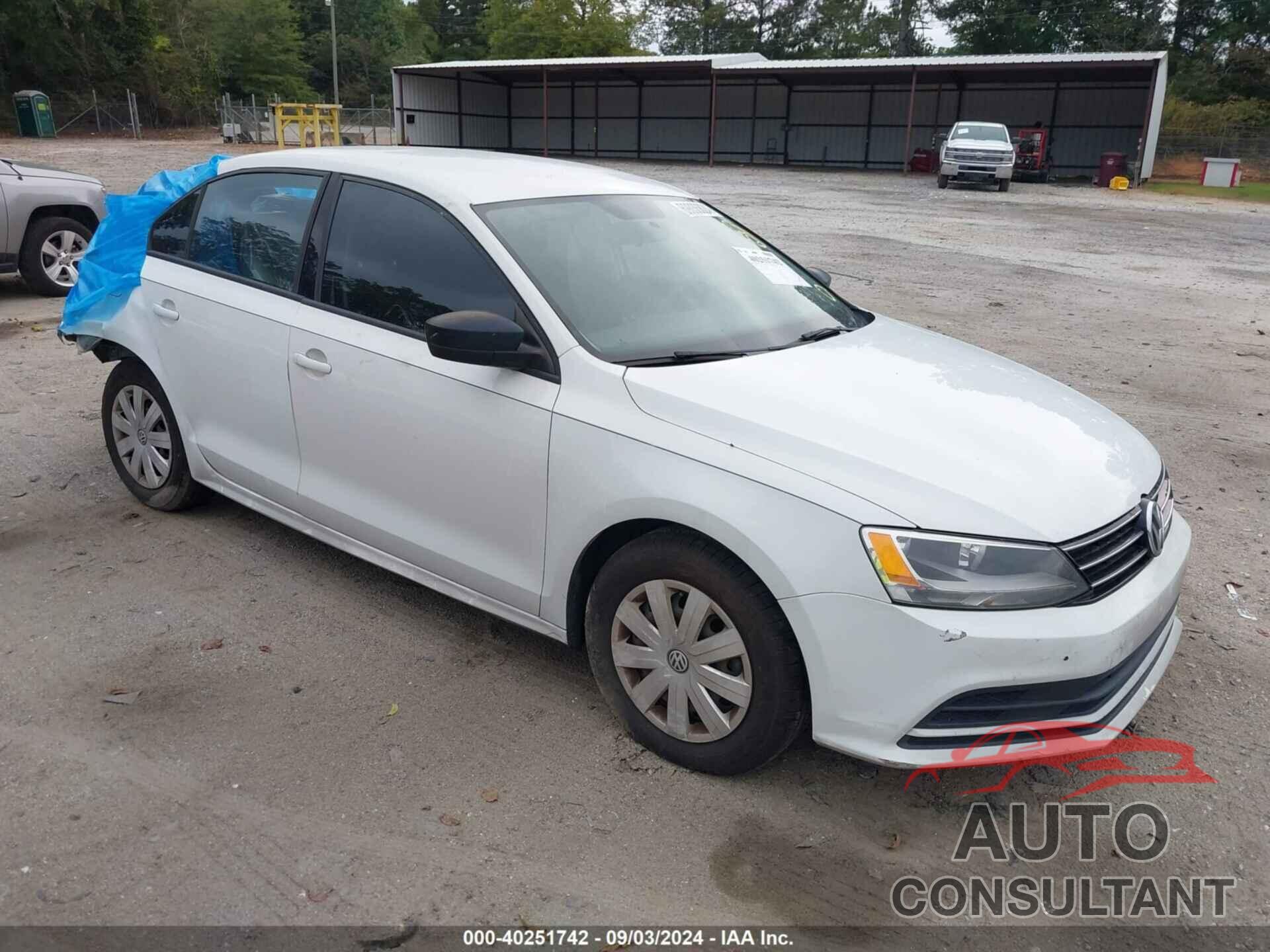 VOLKSWAGEN JETTA 2016 - 3VW267AJXGM308207