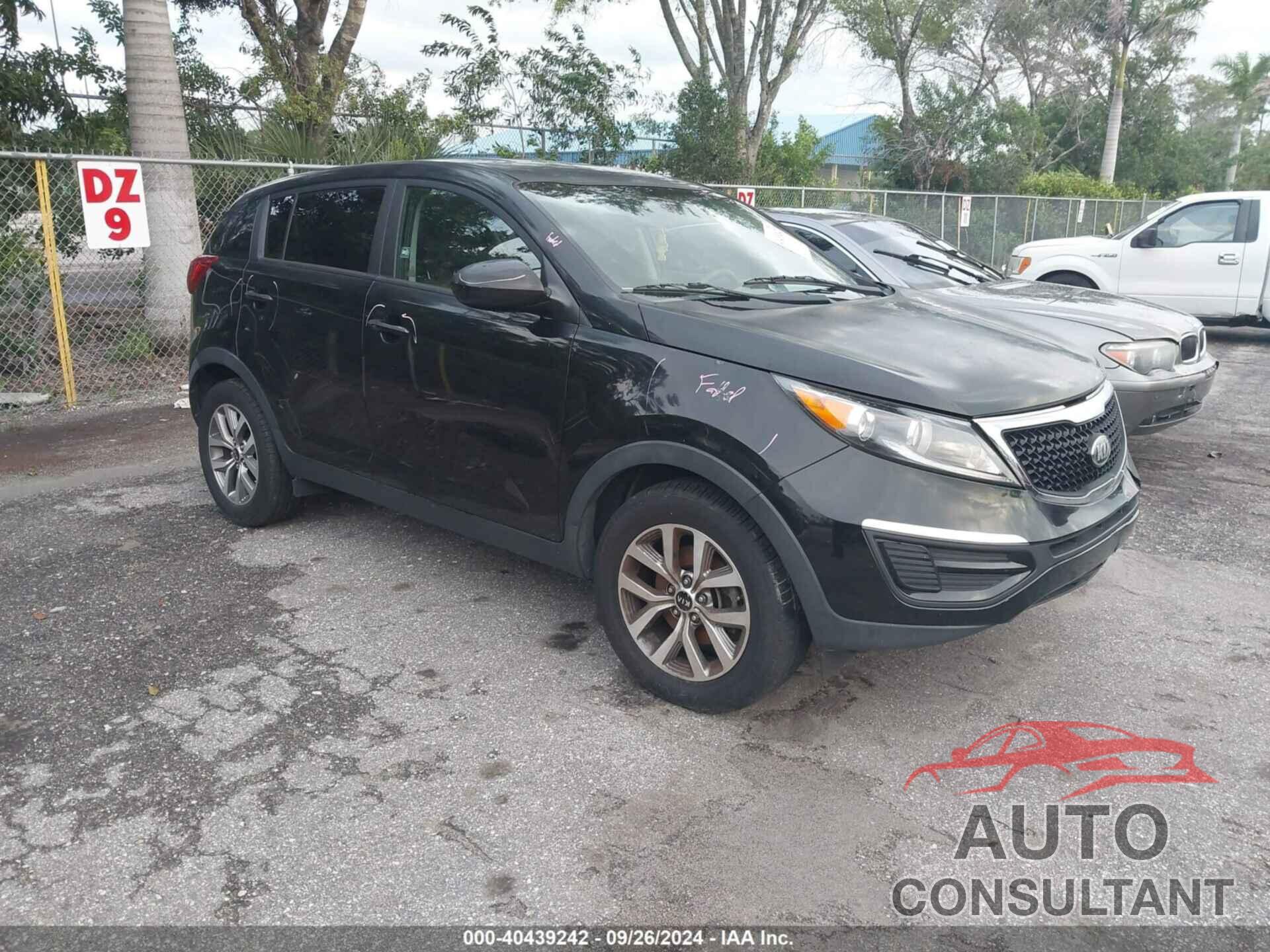 KIA SPORTAGE 2016 - KNDPB3AC7G7807748