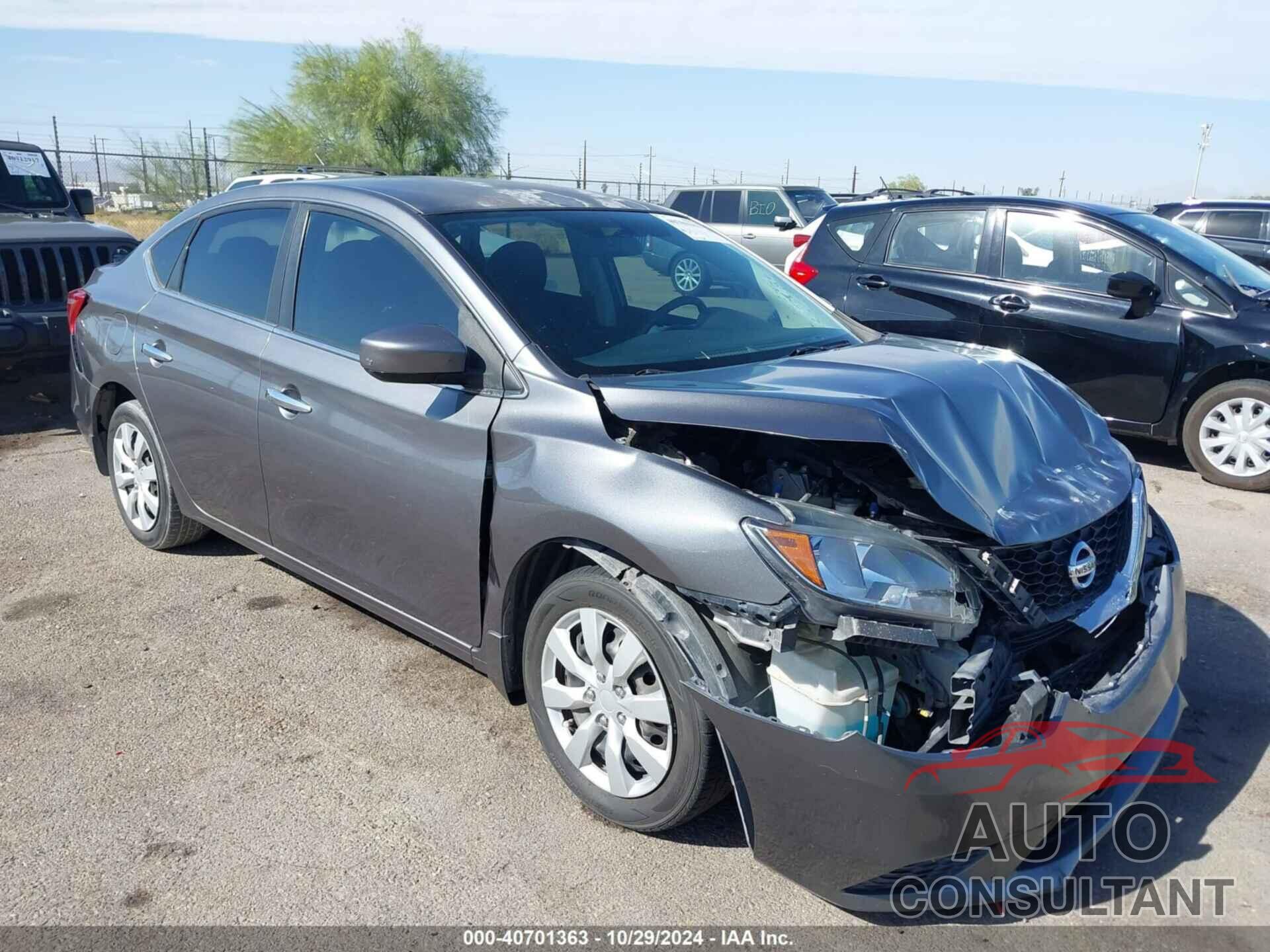 NISSAN SENTRA 2016 - 3N1AB7AP5GY221180