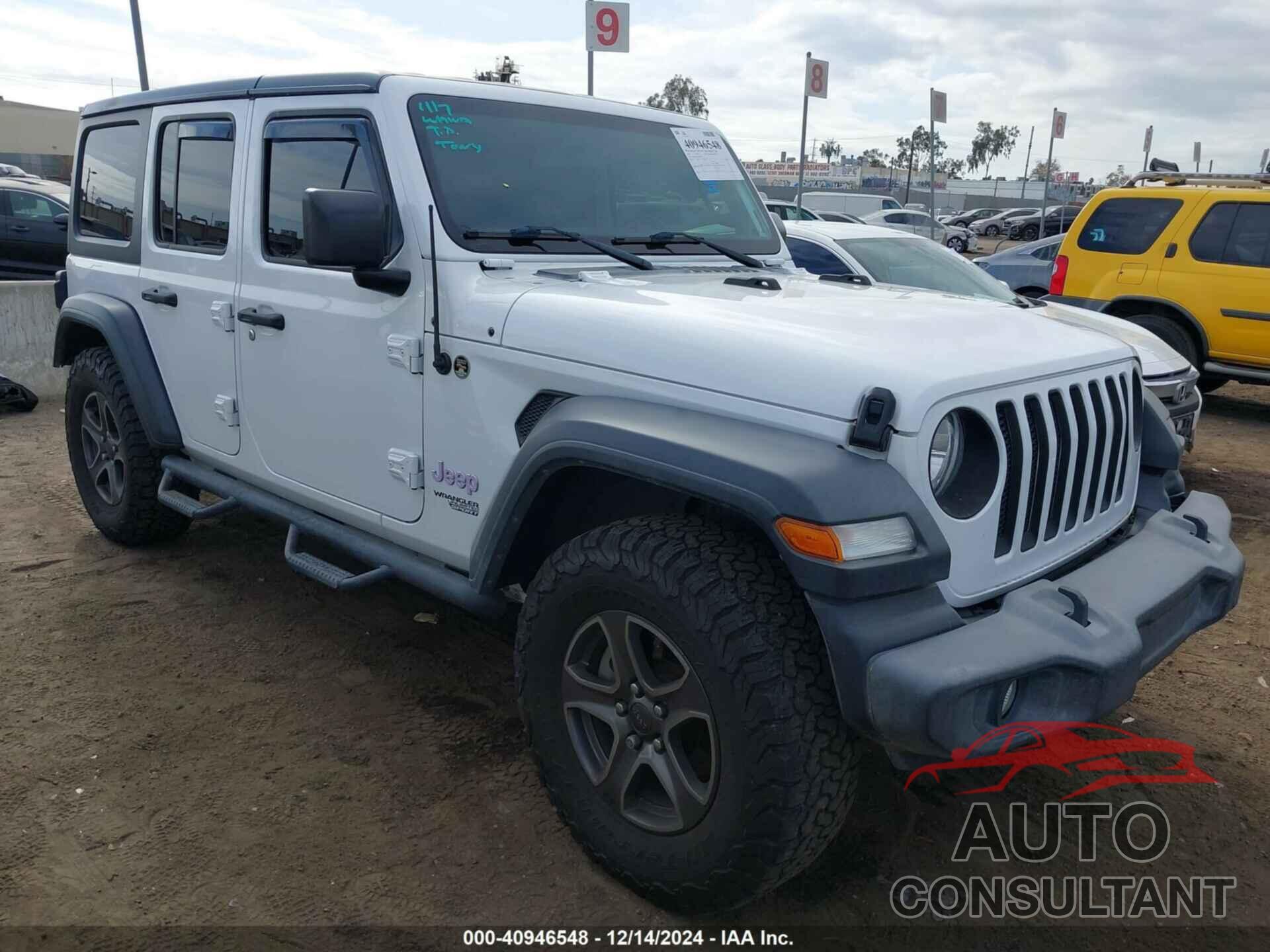 JEEP WRANGLER UNLIMITED 2018 - 1C4HJXDG4JW126652