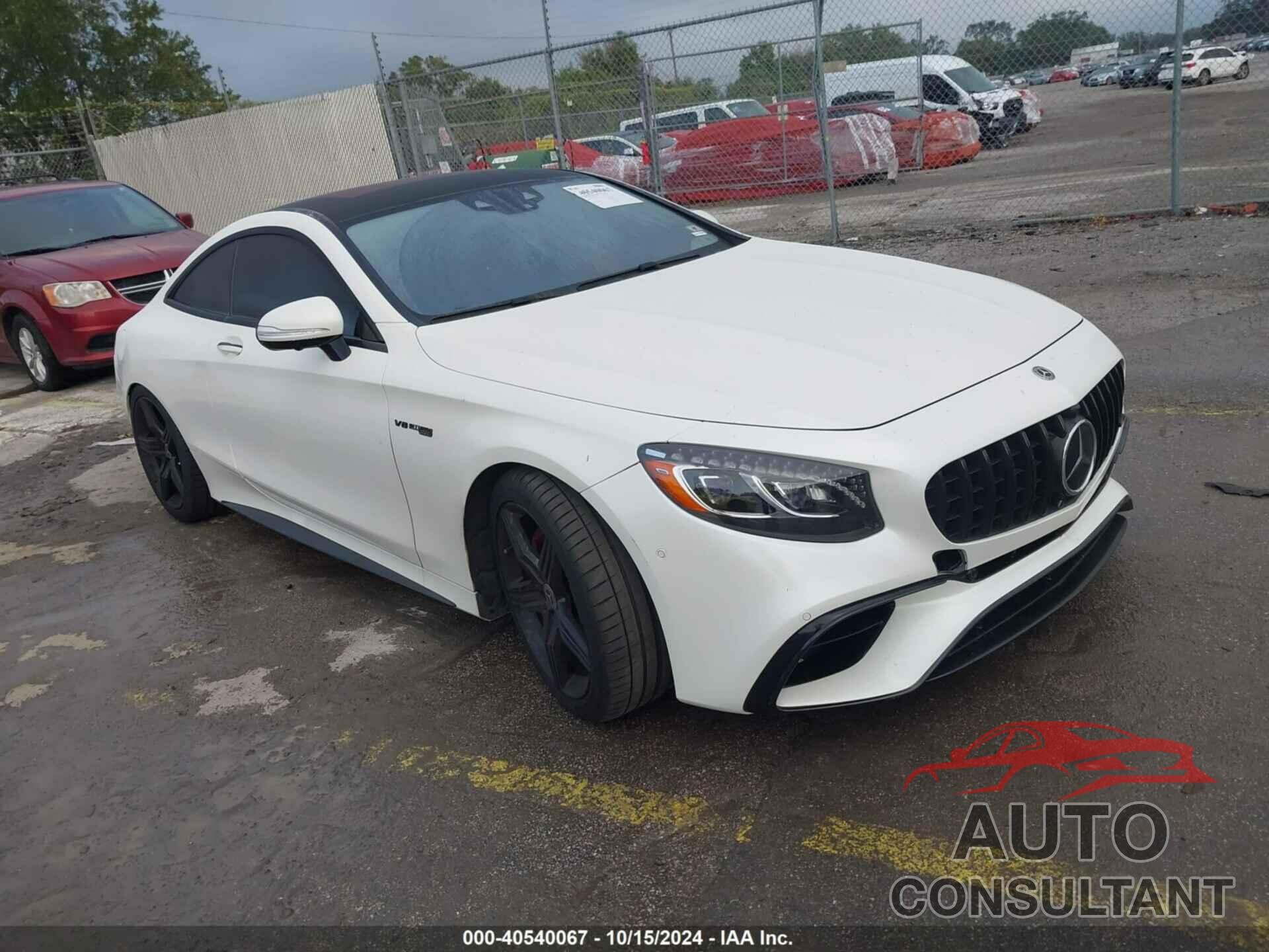 MERCEDES-BENZ AMG S 63 2019 - WDDXJ8JB5KA036831