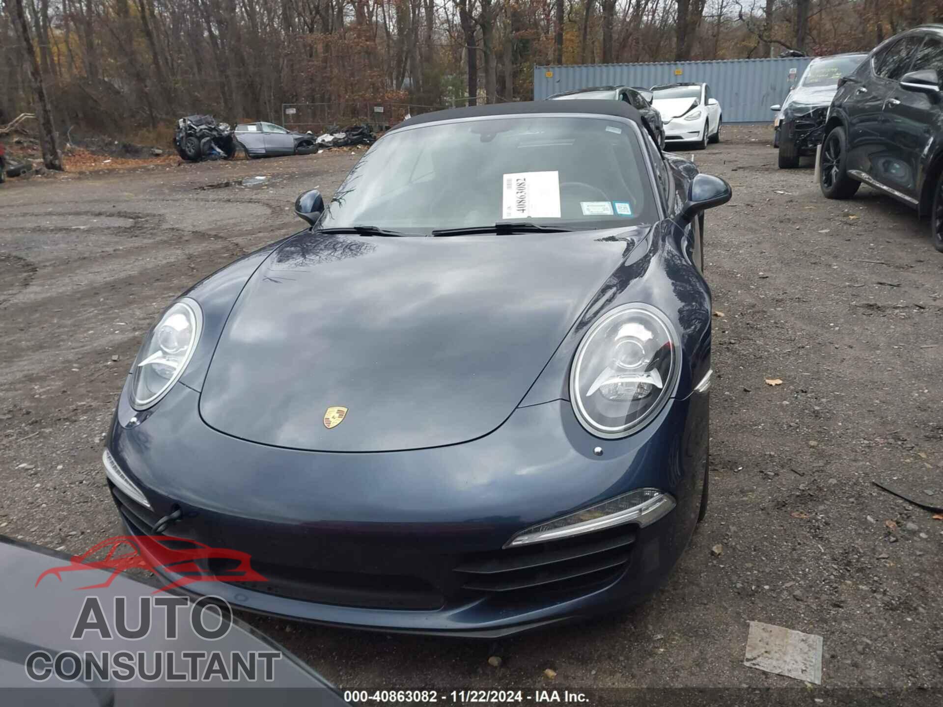 PORSCHE 911 2012 - WP0CB2A97CS155203