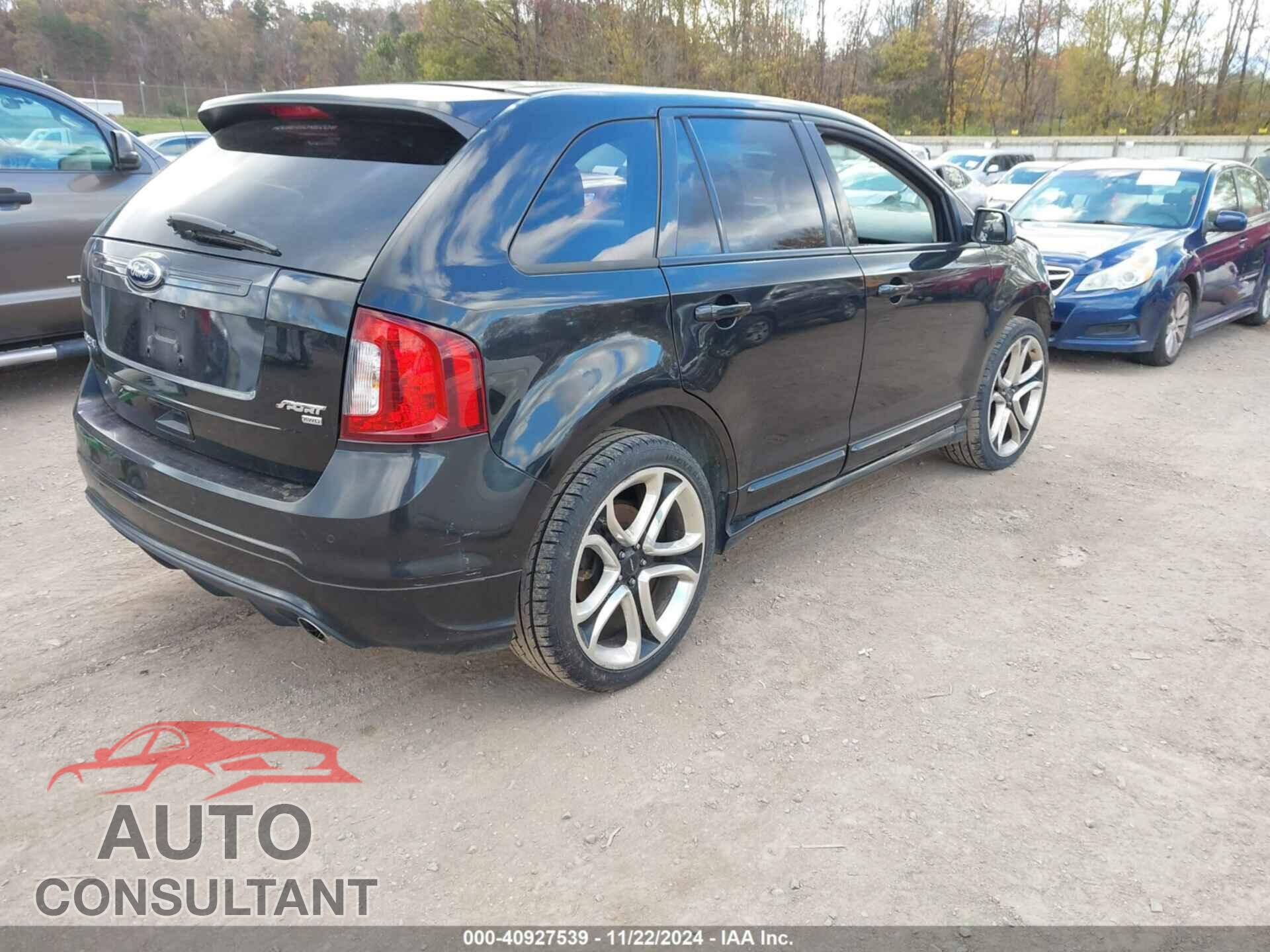 FORD EDGE 2013 - 2FMDK4AK5DBA09344