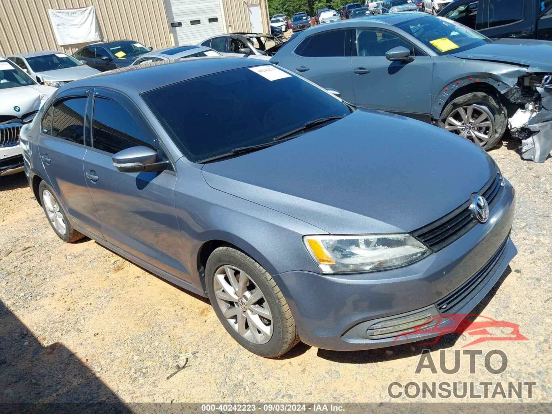 VOLKSWAGEN JETTA 2012 - 3VWDP7AJ6CM327367