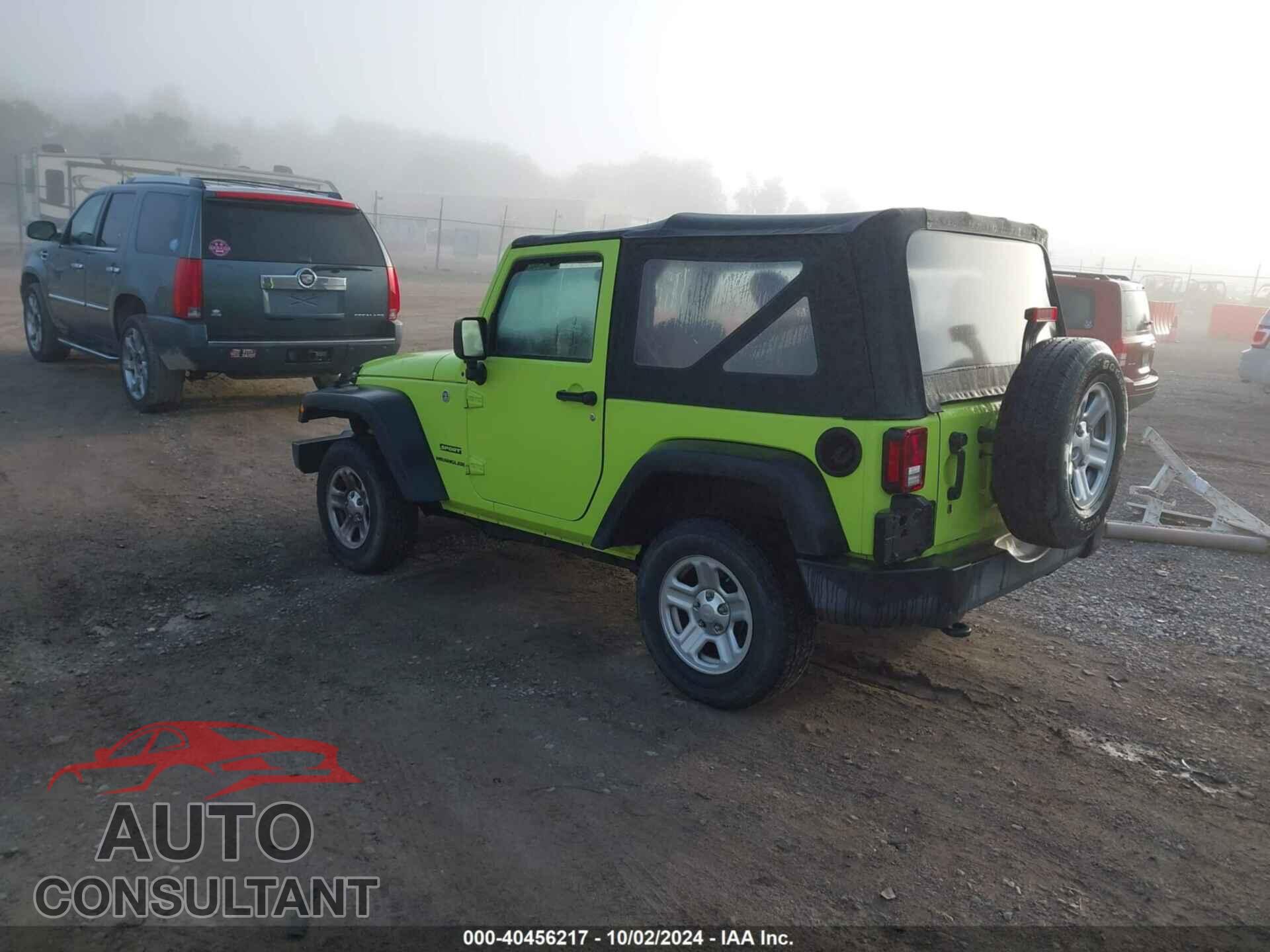 JEEP WRANGLER 2016 - 1C4AJWAG4GL329017
