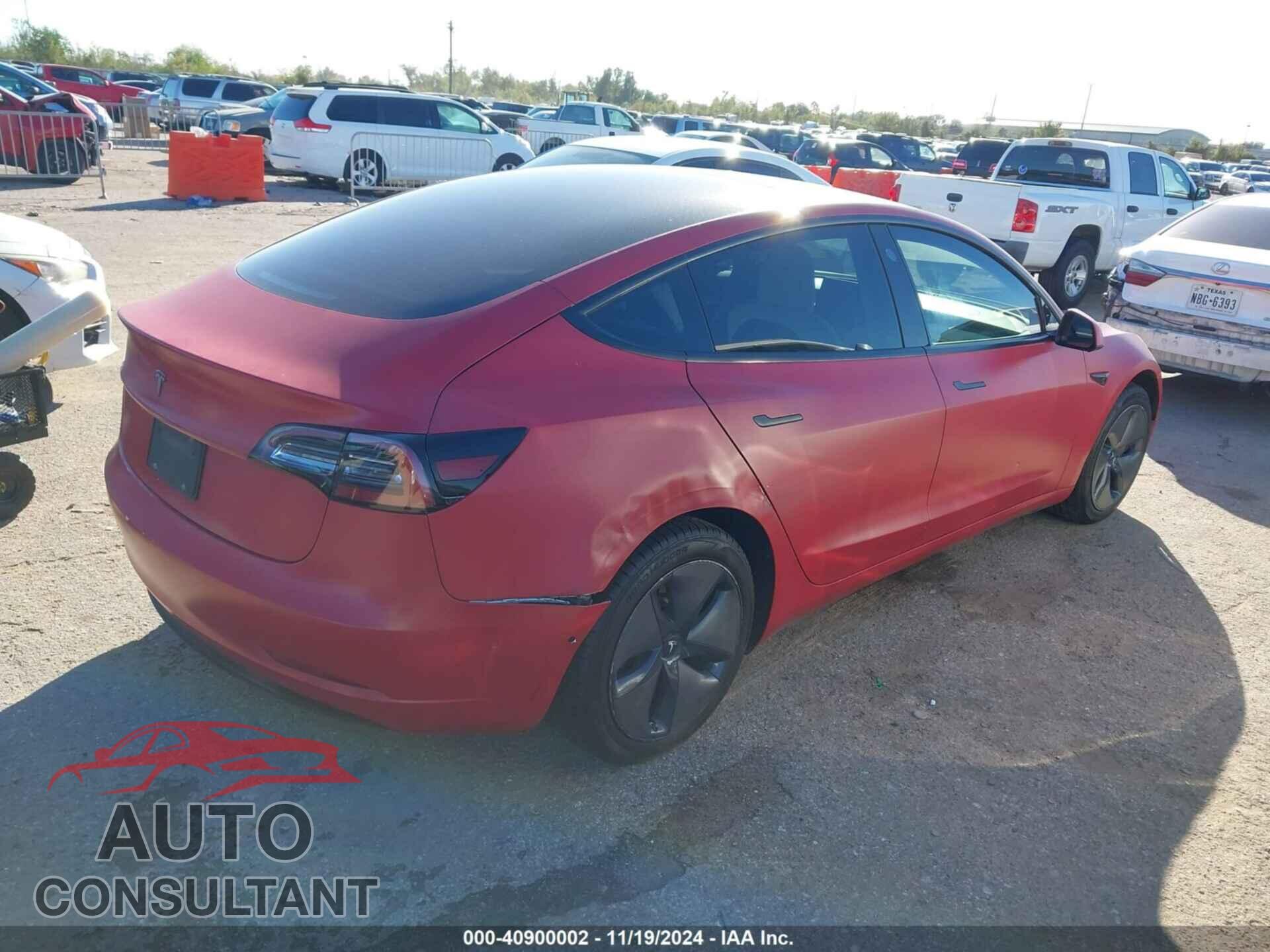 TESLA MODEL 3 2019 - 5YJ3E1EA9KF413156