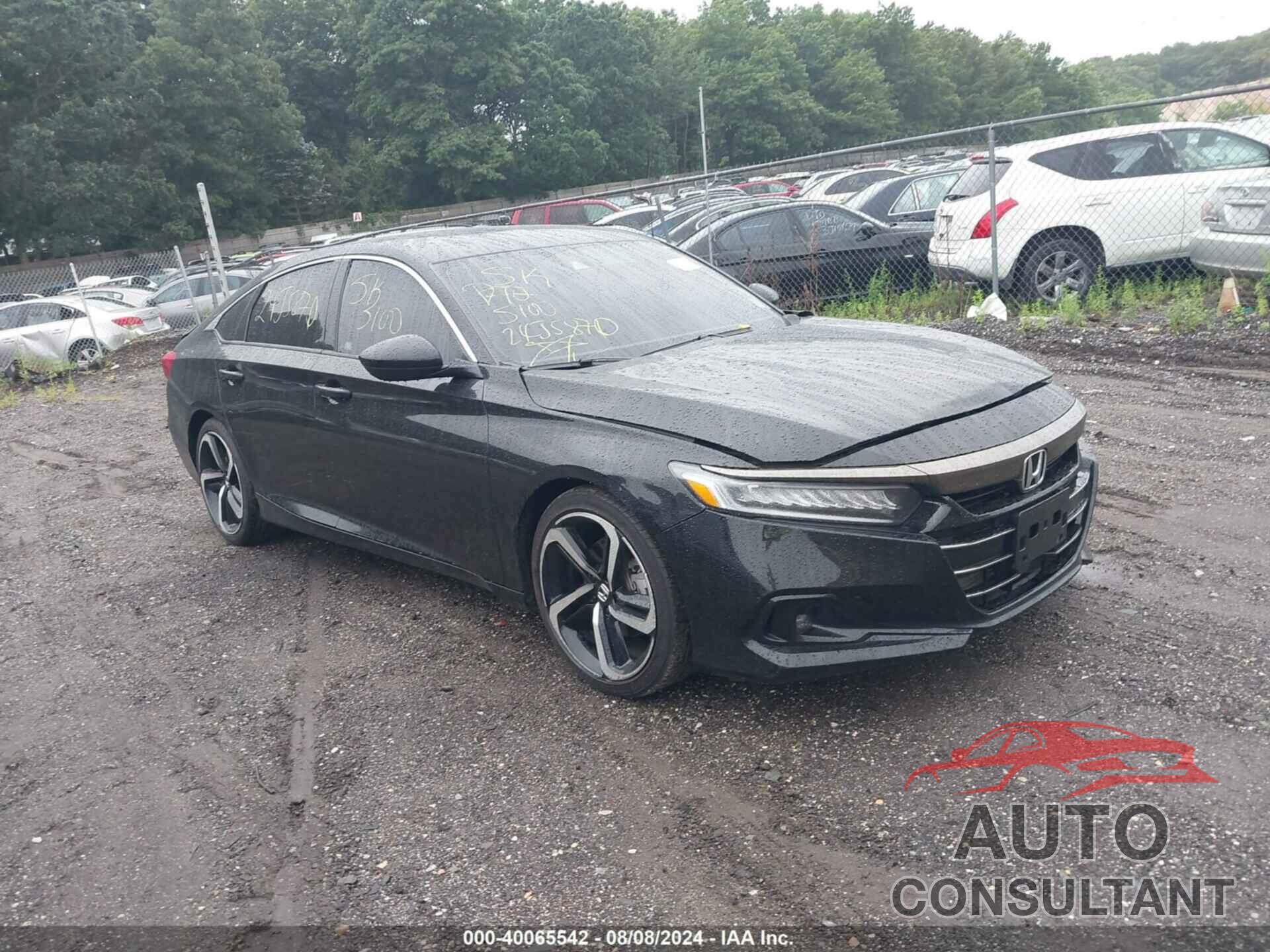 HONDA ACCORD 2022 - 1HGCV1F44NA054919