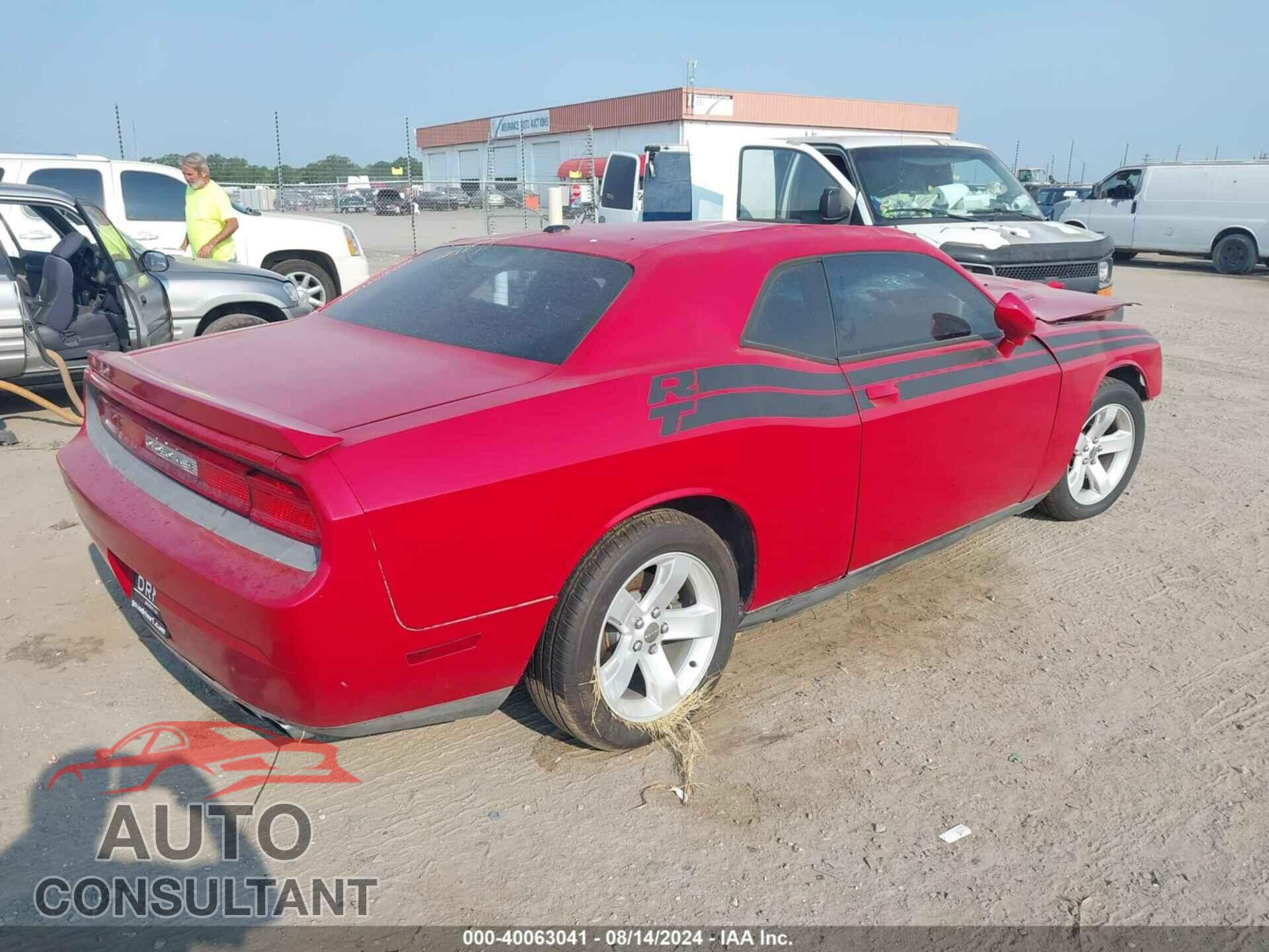 DODGE CHALLENGER 2012 - 2C3CDYBT7CH291074