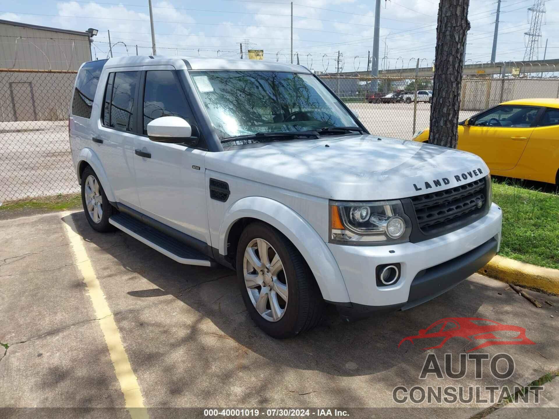 LAND ROVER LR4 2016 - SALAG2V66GA780737