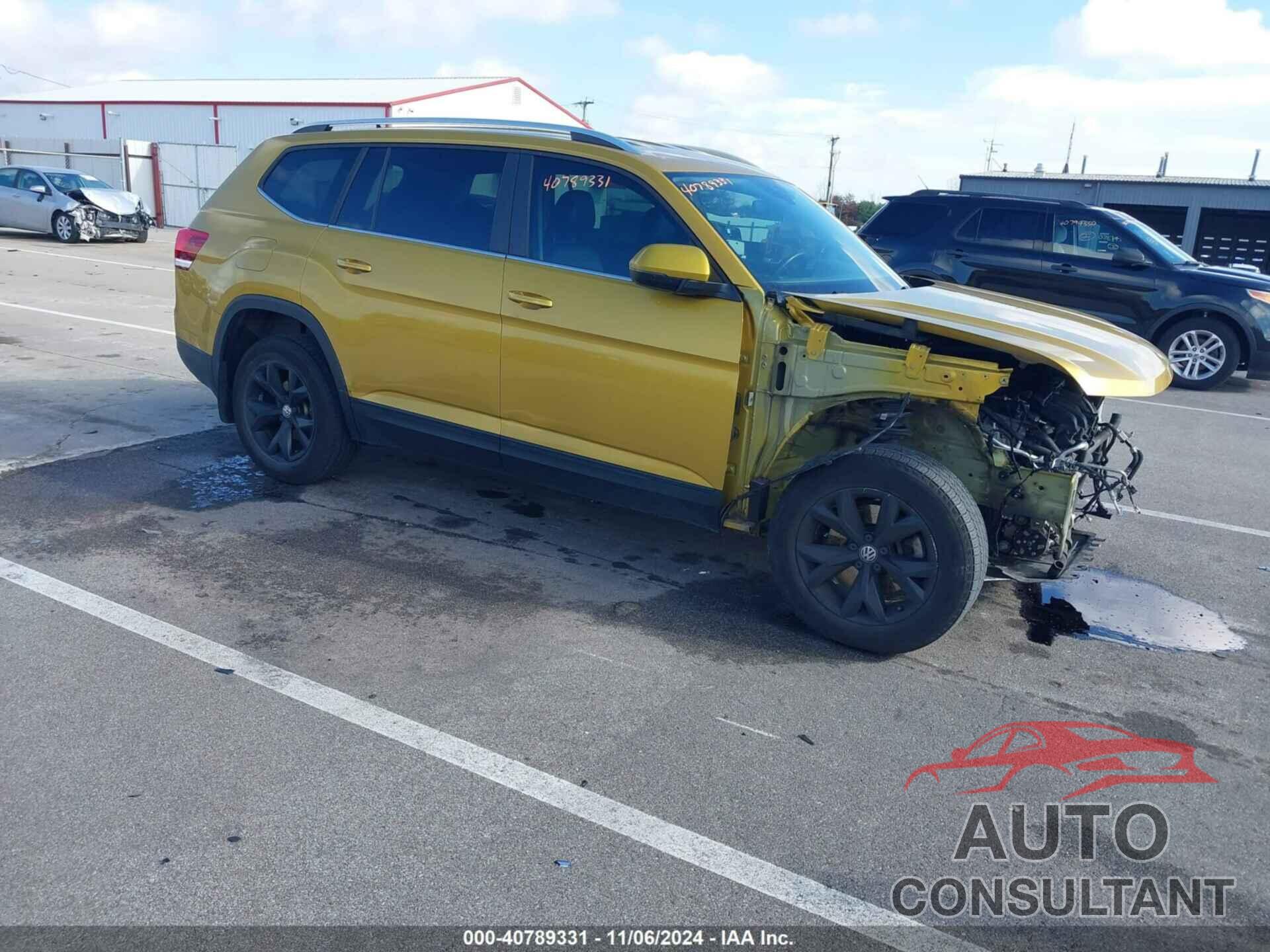 VOLKSWAGEN ATLAS 2018 - 1V2LR2CA0JC524329