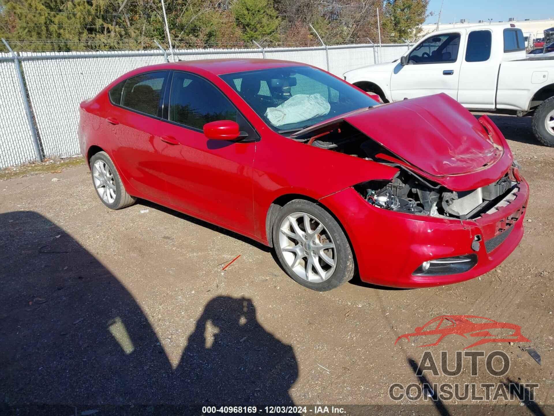 DODGE DART 2013 - 1C3CDFBH3DD699781