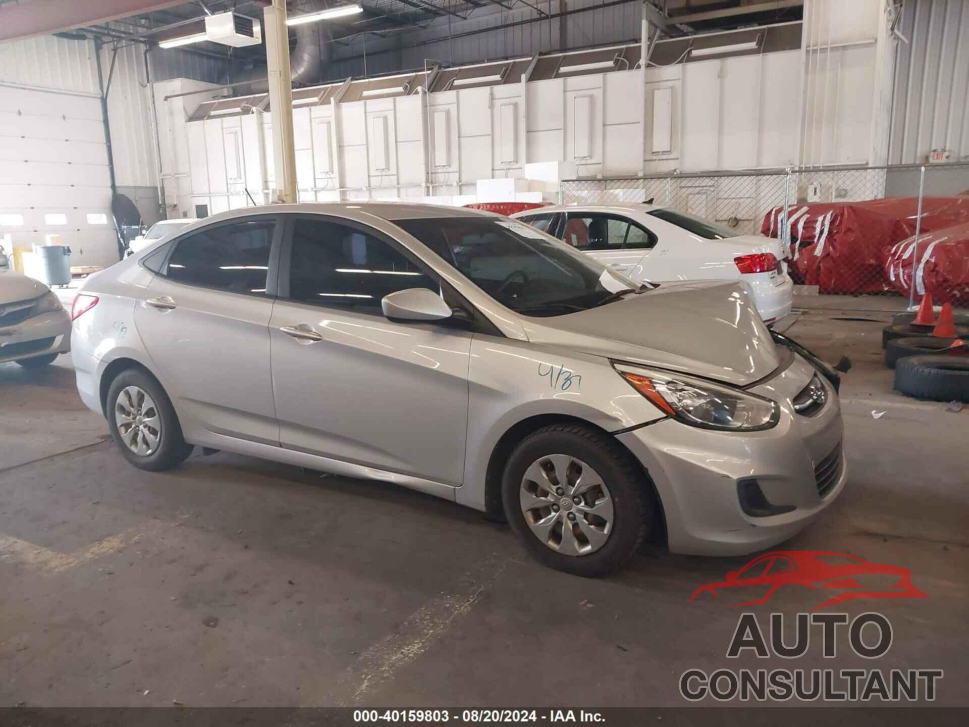 HYUNDAI ACCENT 2017 - KMHCT4AE8HU174484