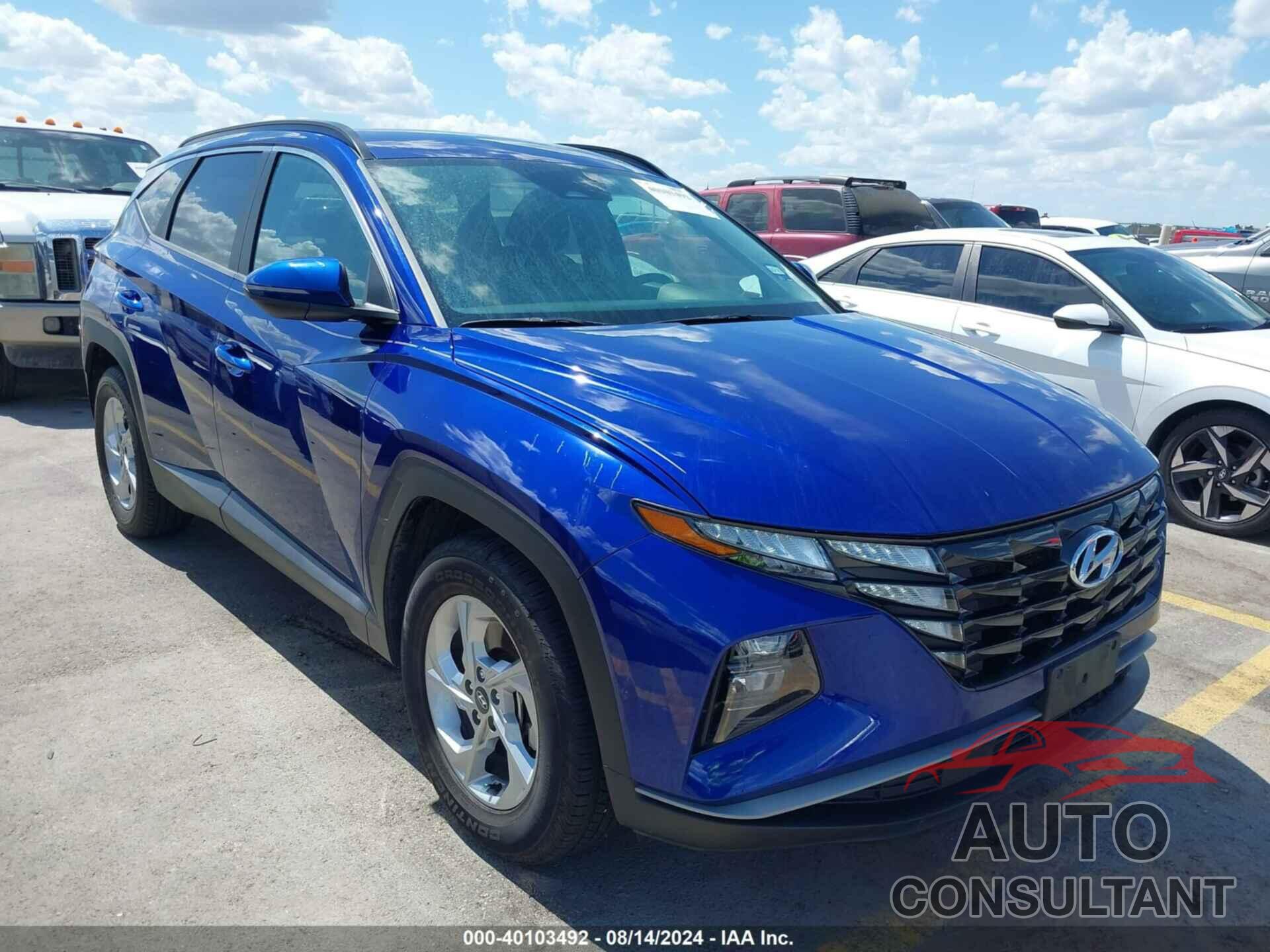 HYUNDAI TUCSON 2022 - 5NMJB3AE4NH014159