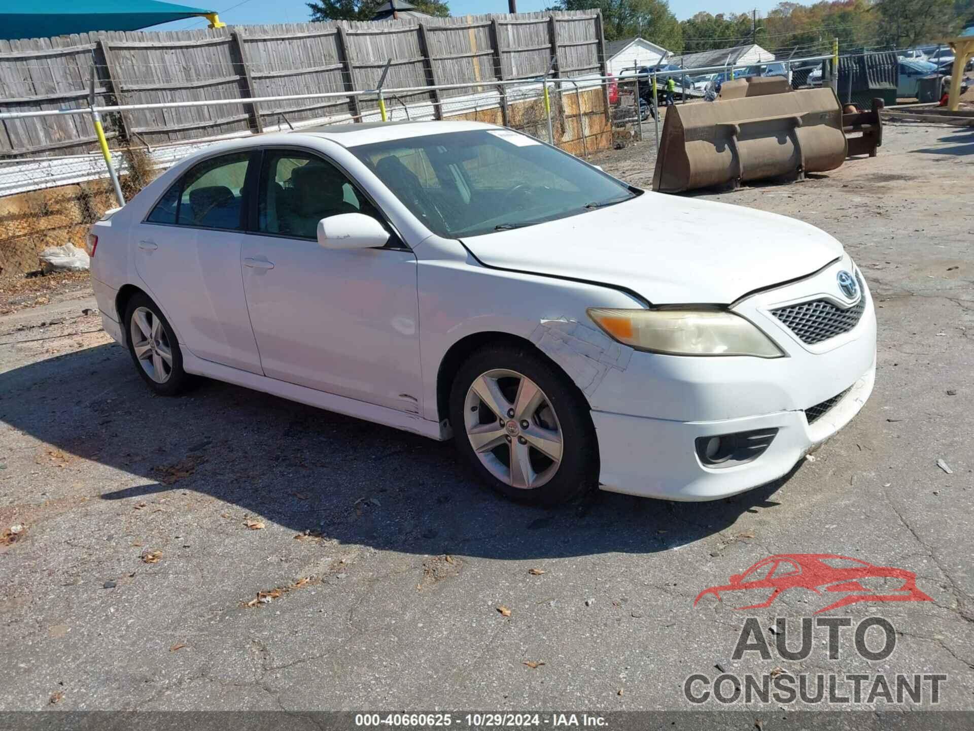 TOYOTA CAMRY 2011 - 4T1BF3EK1BU621502