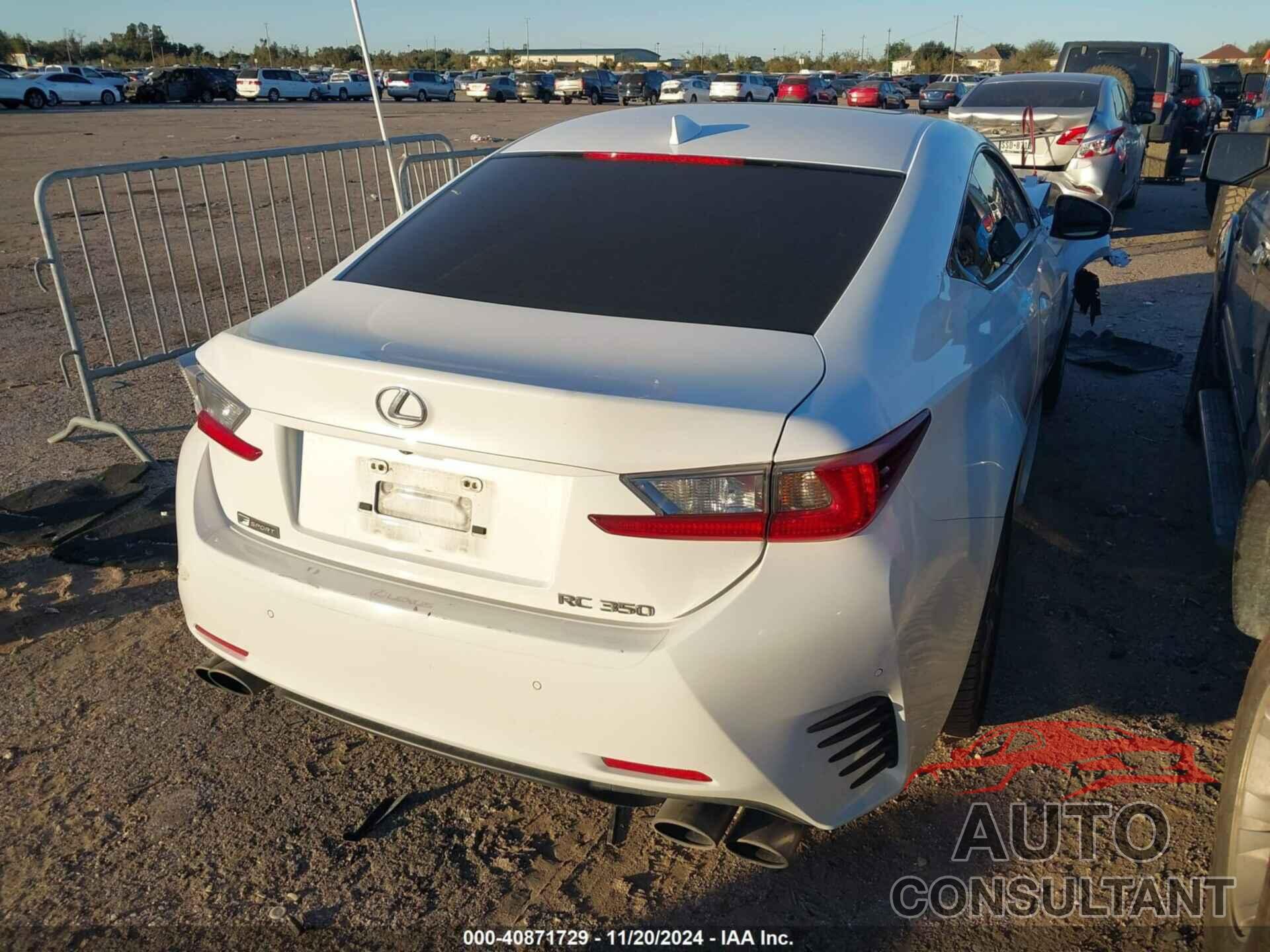 LEXUS RC 350 2017 - JTHHE5BC5H5016572