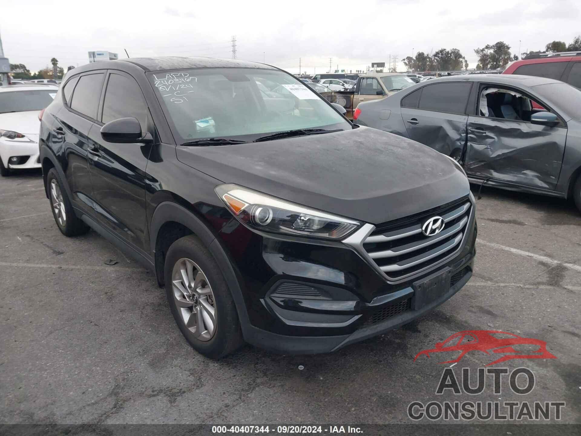 HYUNDAI TUCSON 2018 - KM8J23A41JU789993