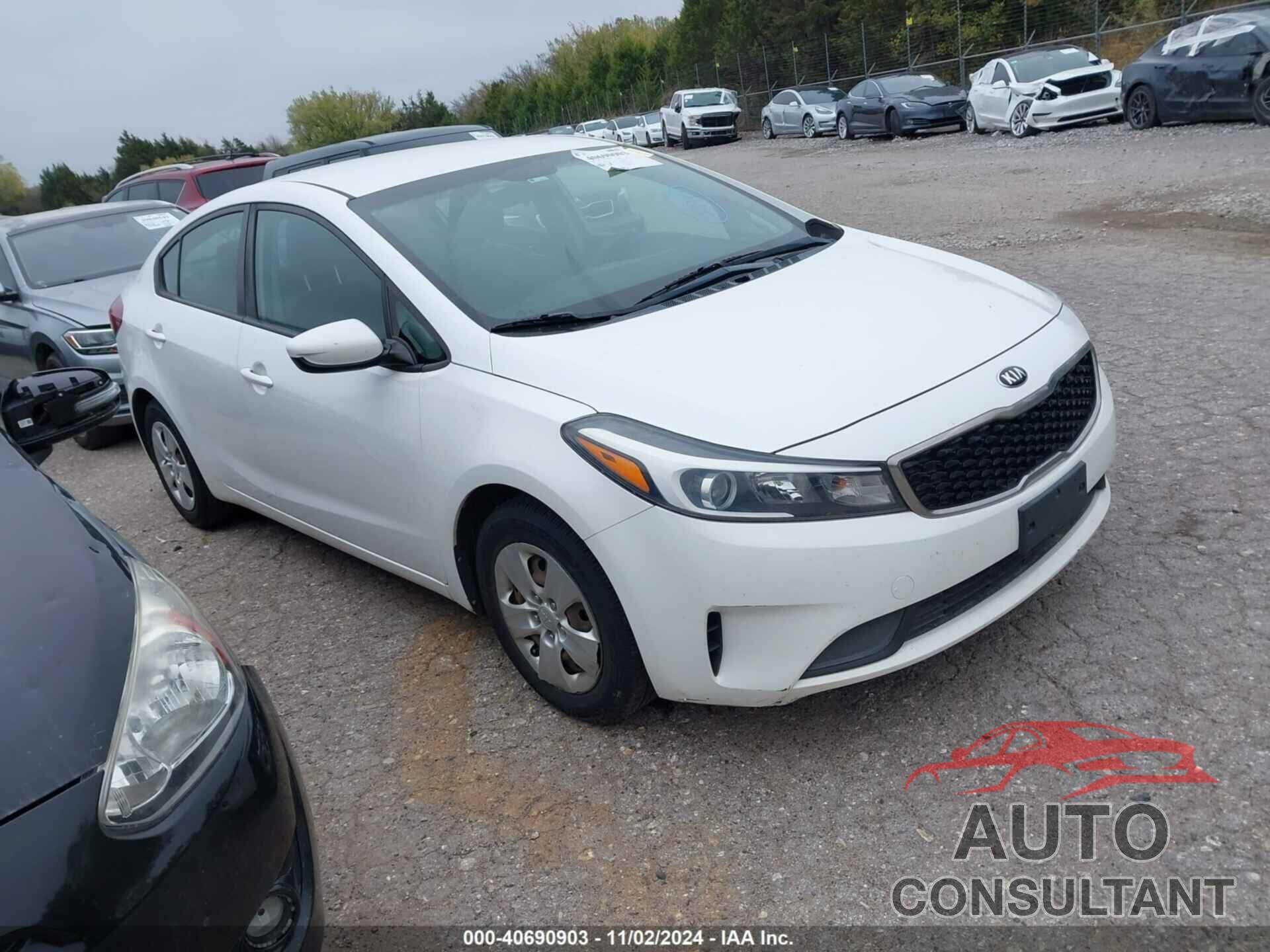 KIA FORTE 2018 - 3KPFL4A70JE193960