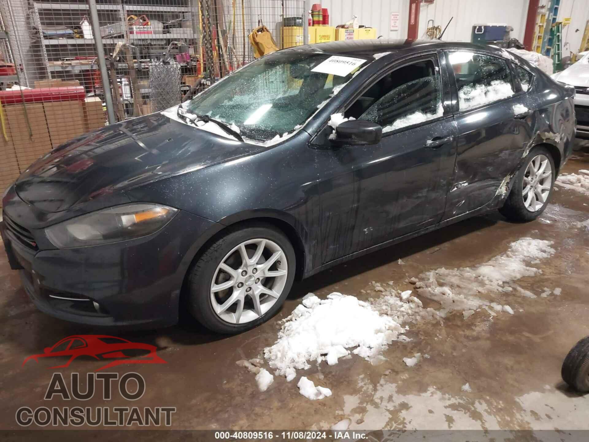 DODGE DART 2013 - 1C3CDFBA4DD340278