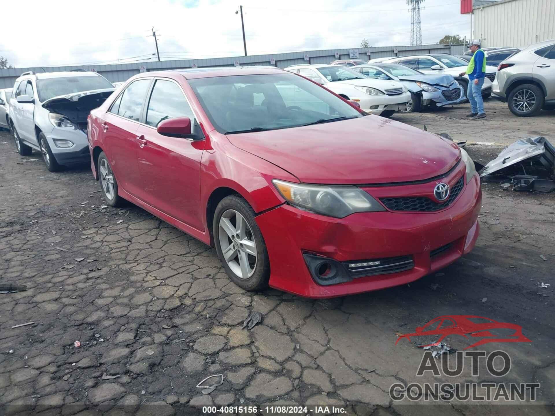 TOYOTA CAMRY 2012 - 4T1BF1FKXCU579058