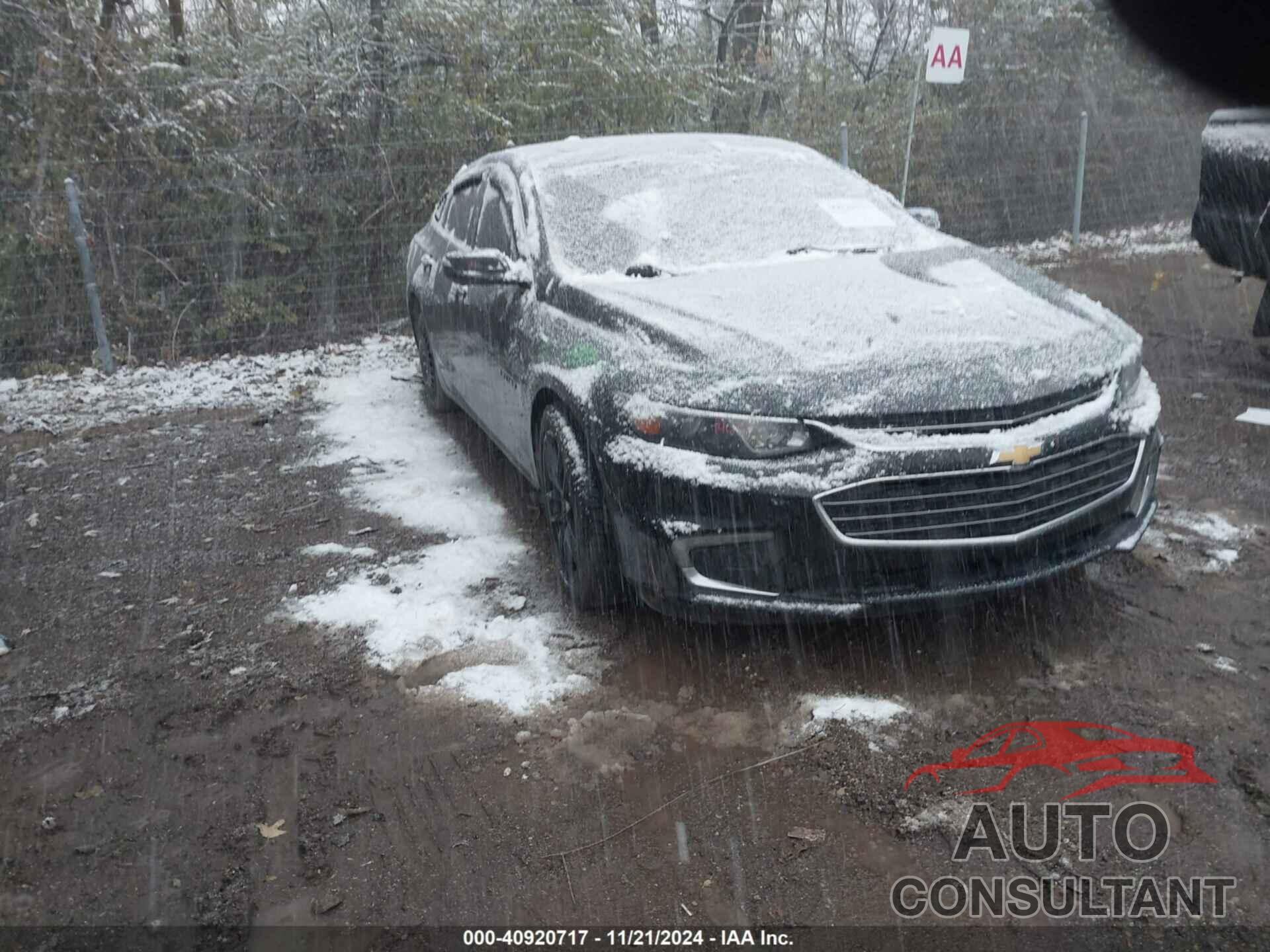 CHEVROLET MALIBU 2016 - 1G1ZE5STXGF201093