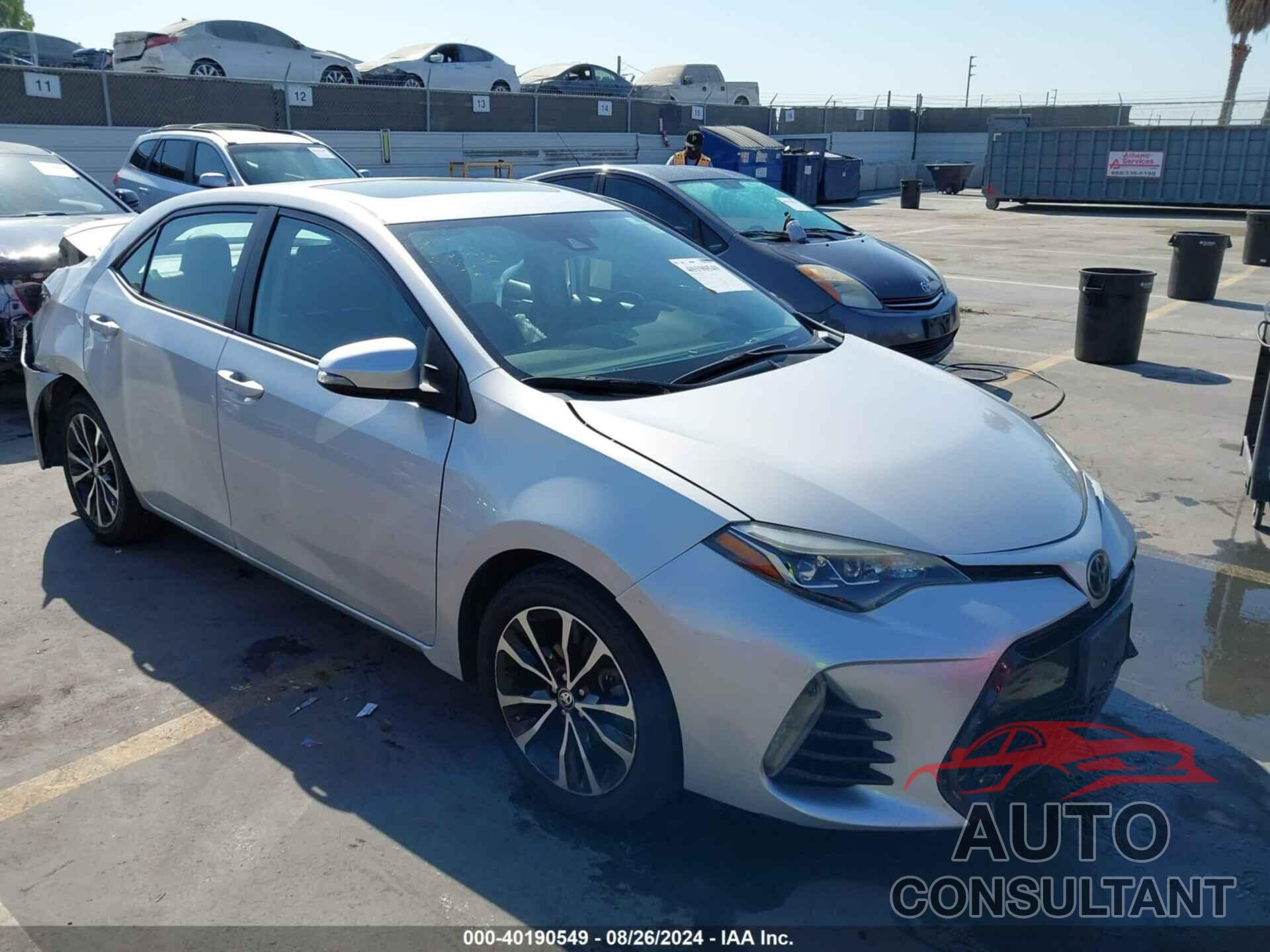 TOYOTA COROLLA 2017 - 5YFBURHE6HP587842