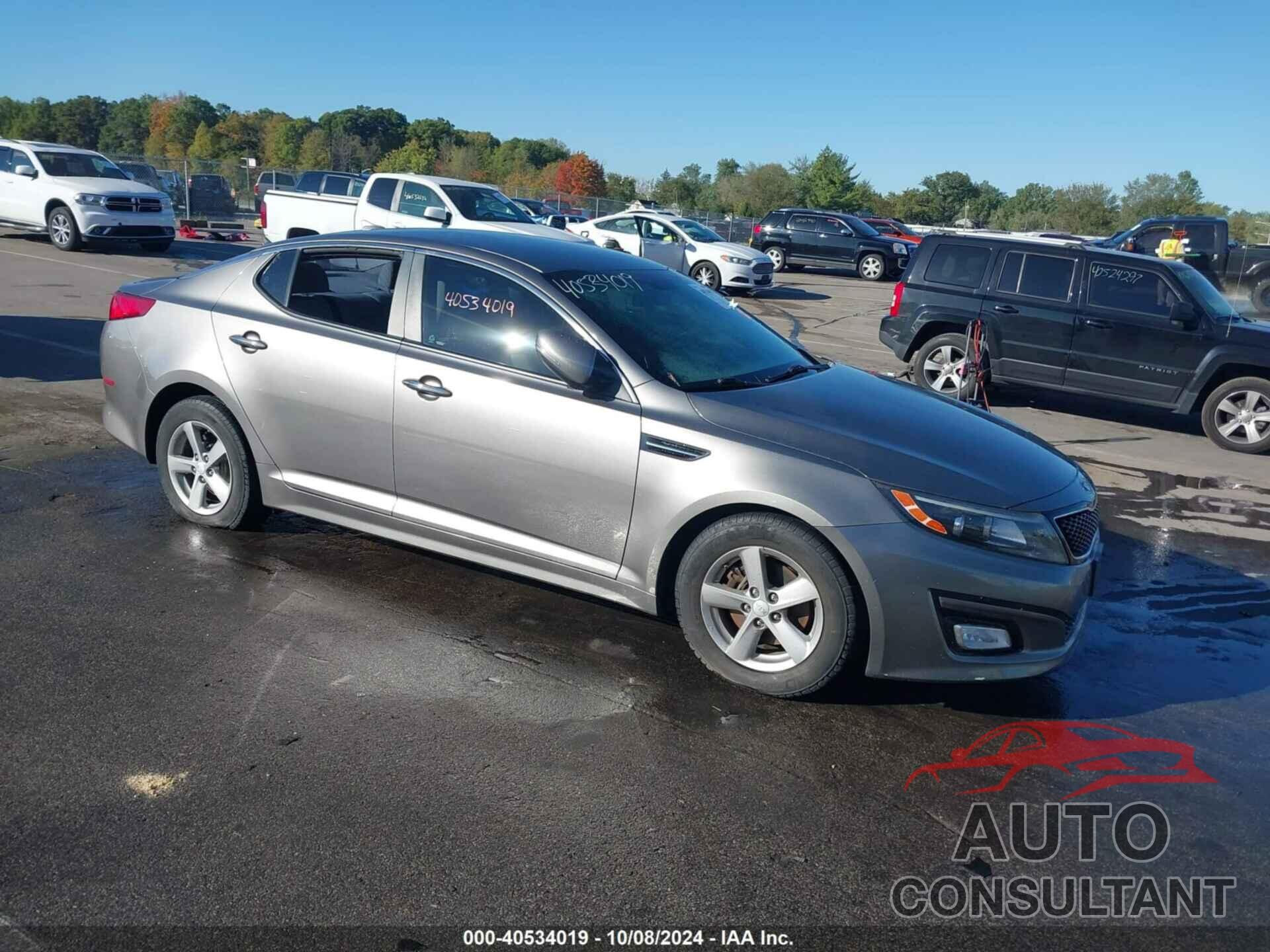 KIA OPTIMA 2014 - 5XXGM4A78EG312935