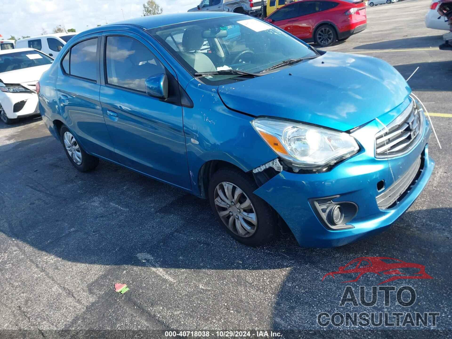 MITSUBISHI MIRAGE G4 2018 - ML32F3FJ9JHF03494