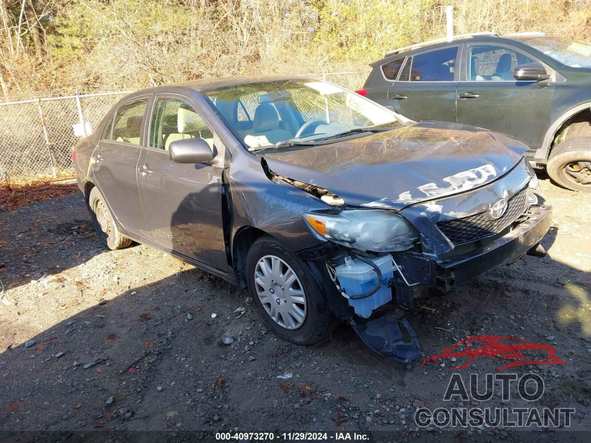 TOYOTA COROLLA 2009 - JTDBL40E599031028