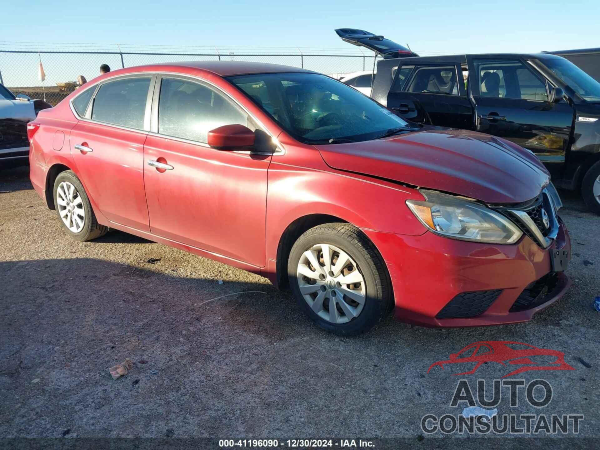 NISSAN SENTRA 2016 - 3N1AB7AP9GL676580