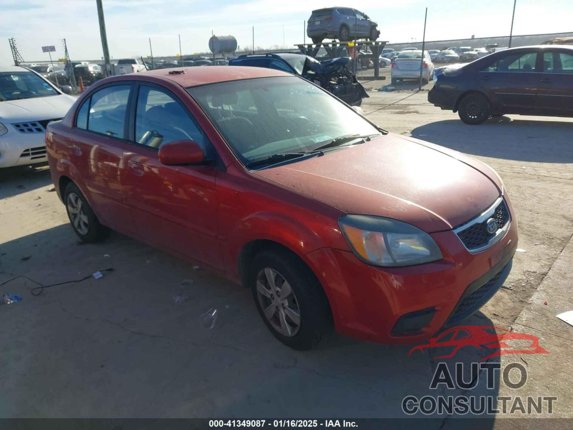 KIA RIO 2011 - KNADH4A32B6955857