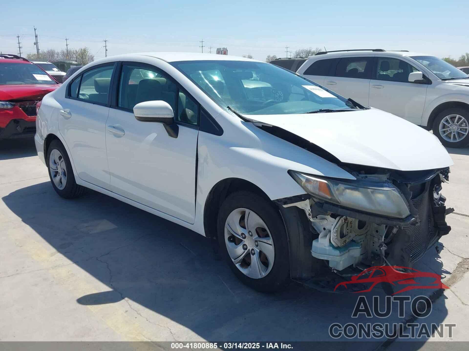 HONDA CIVIC 2014 - 19XFB2F59EE221808