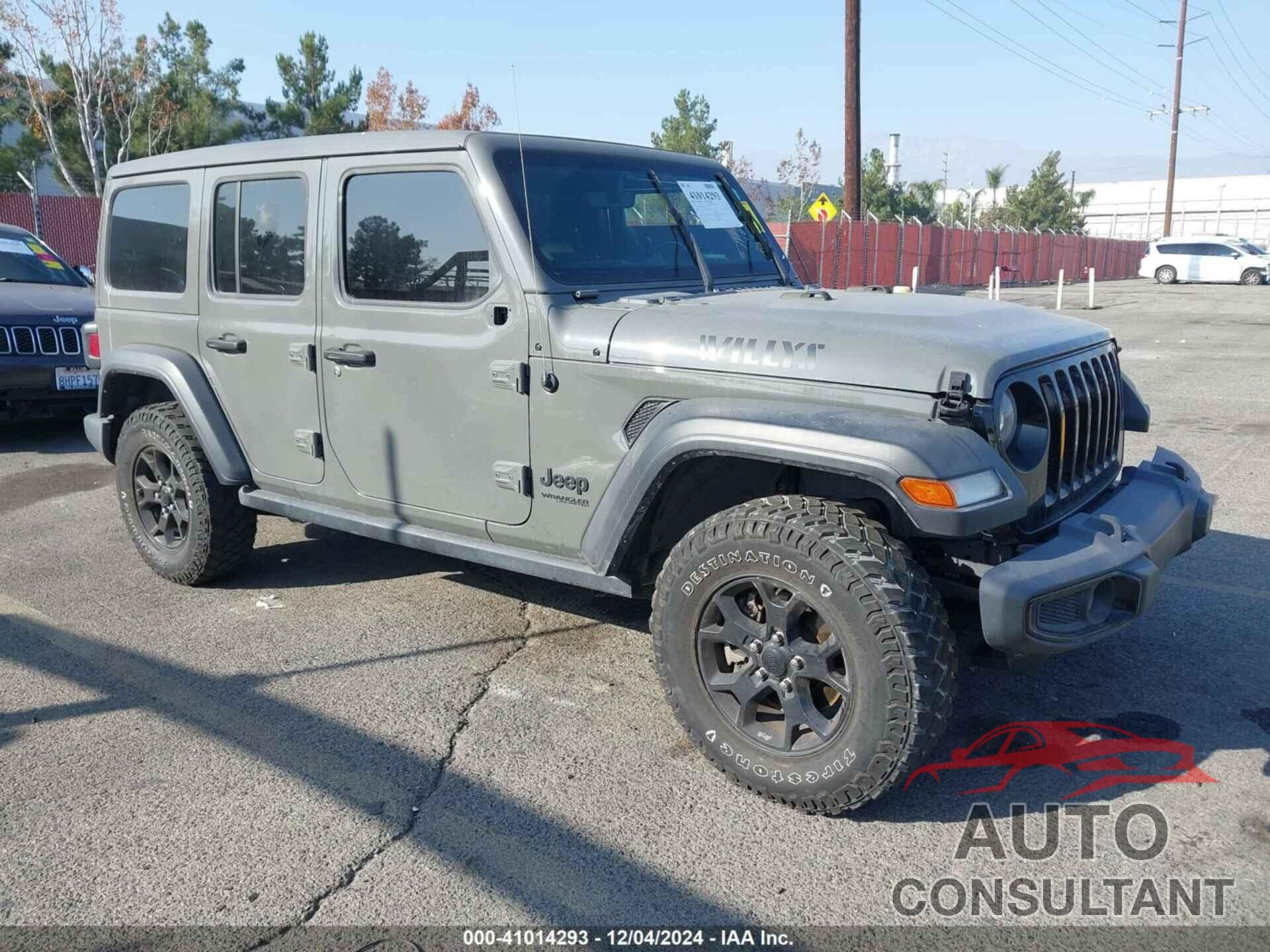 JEEP WRANGLER UNLIMITED 2021 - 1C4HJXDG1MW714612