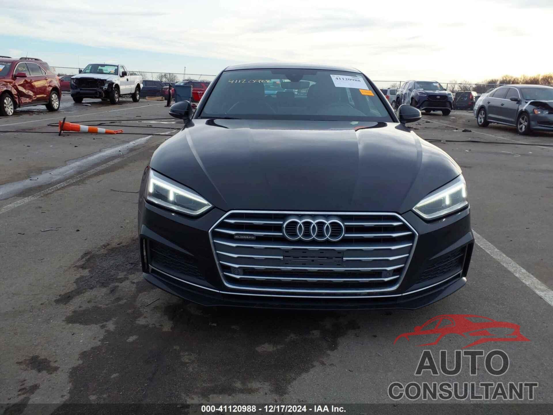 AUDI A5 2018 - WAUENCF55JA122888
