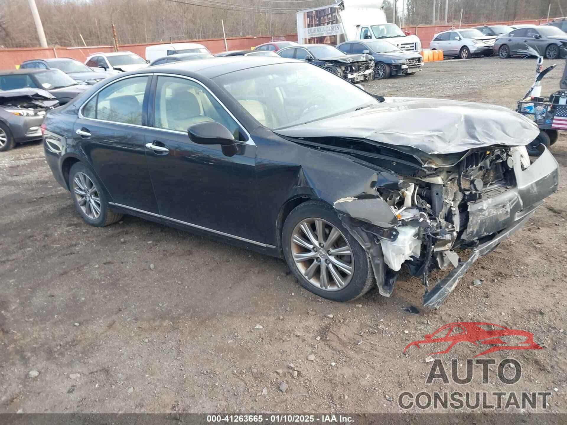 LEXUS ES 2009 - JTHBJ46GX92296405