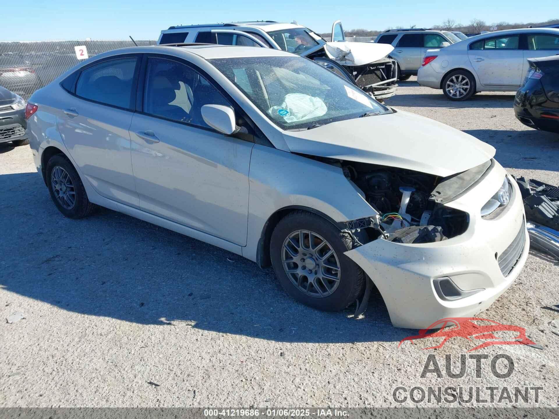 HYUNDAI ACCENT 2015 - KMHCT4AE1FU848522