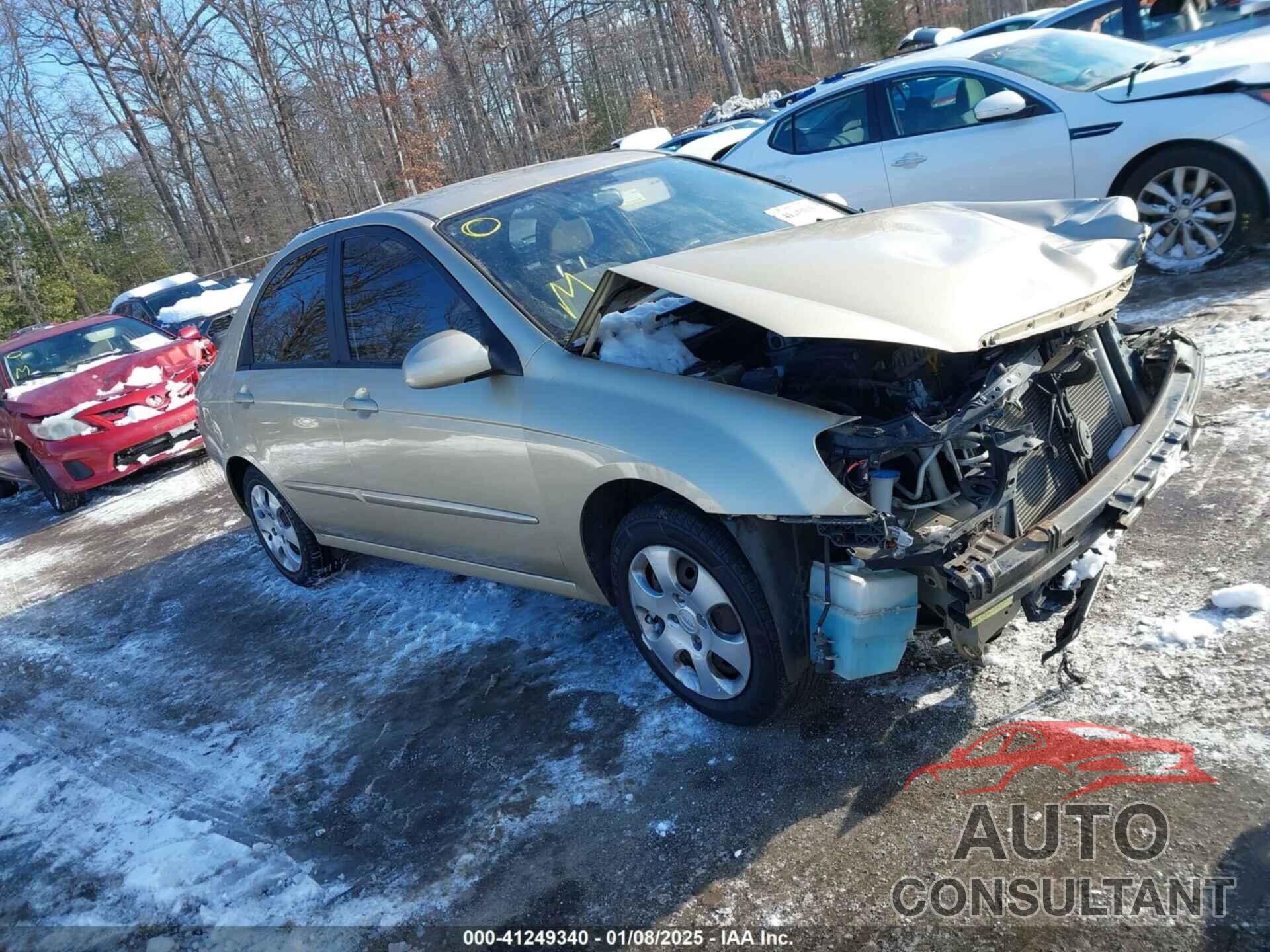 KIA SPECTRA 2009 - KNAFE221195651423