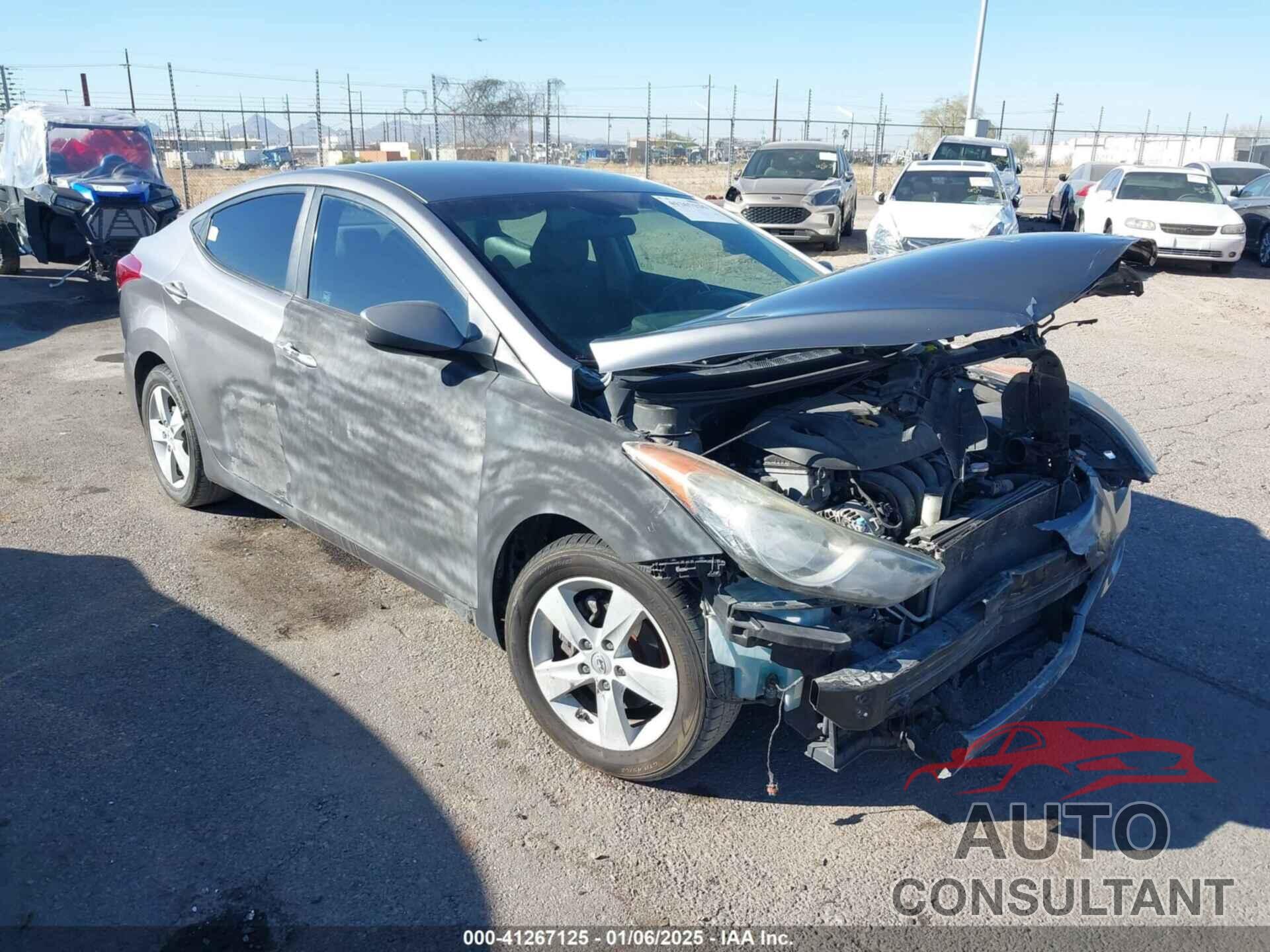 HYUNDAI ELANTRA 2012 - 5NPDH4AE4CH067106