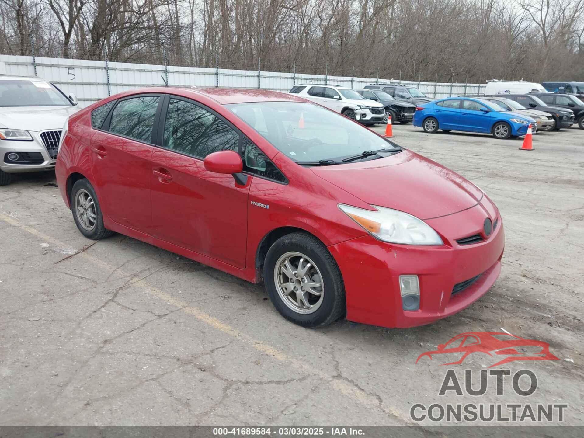TOYOTA PRIUS 2010 - JTDKN3DU2A1009089
