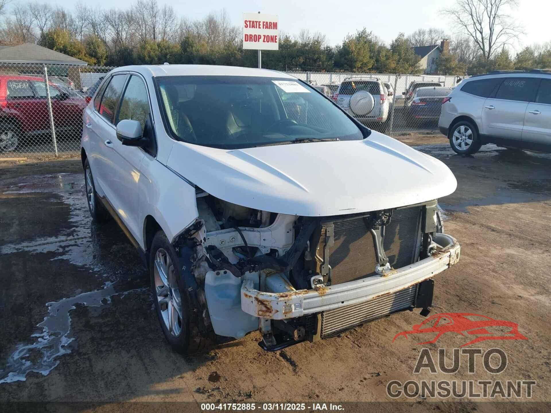 FORD EDGE 2017 - 2FMPK4K98HBB31582