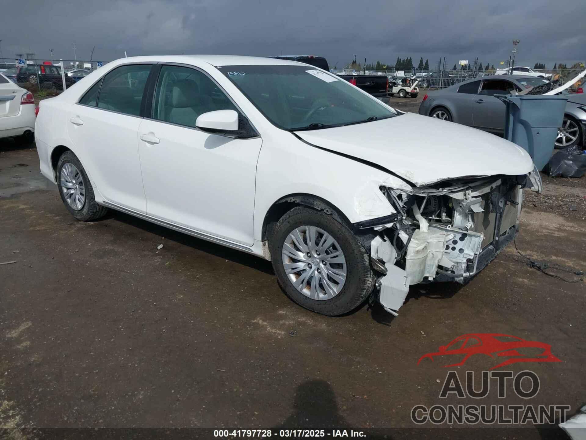 TOYOTA CAMRY 2012 - 4T1BF1FK4CU540093