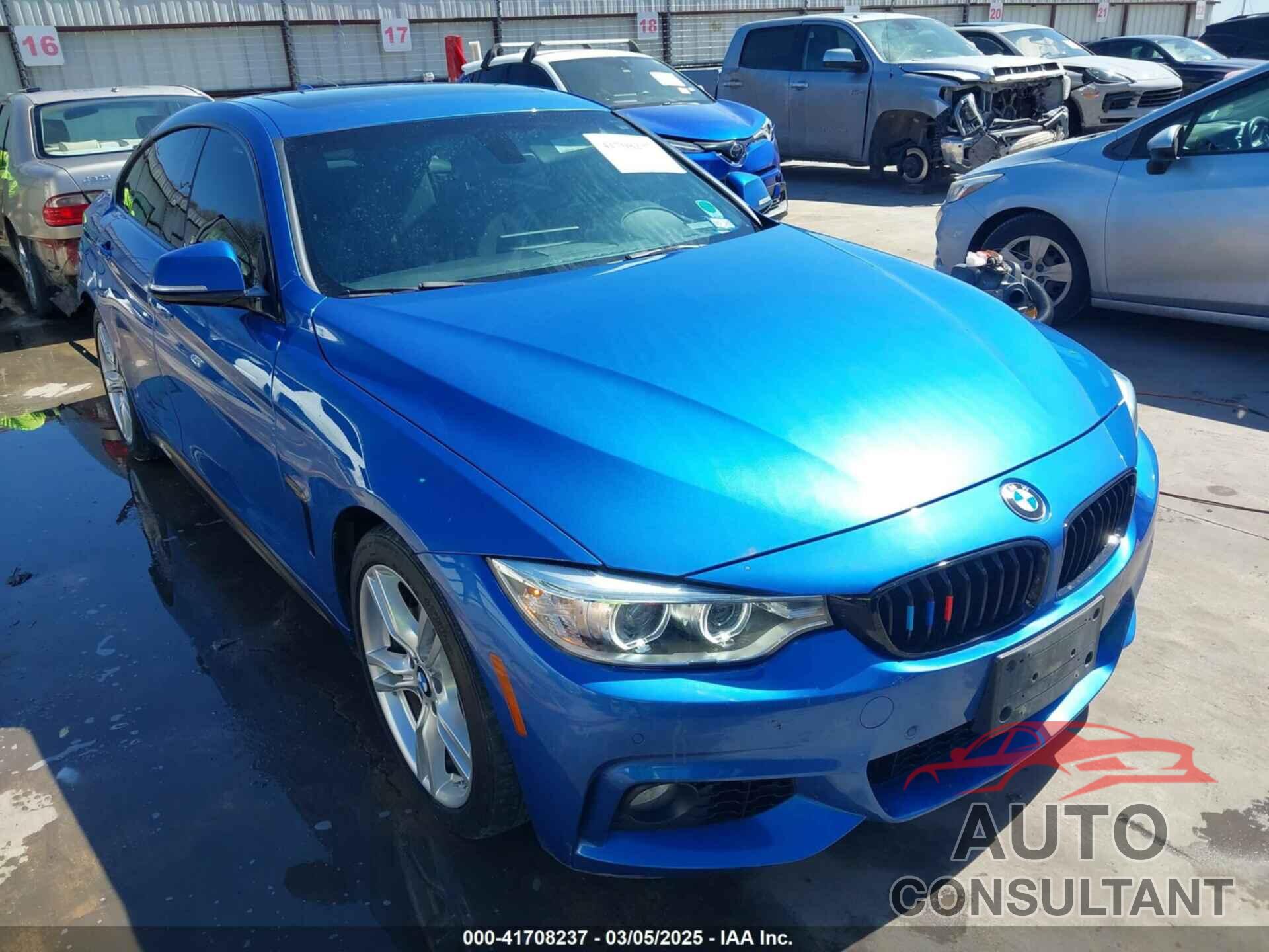 BMW 428I GRAN COUPE 2016 - WBA4A9C56GGL89090