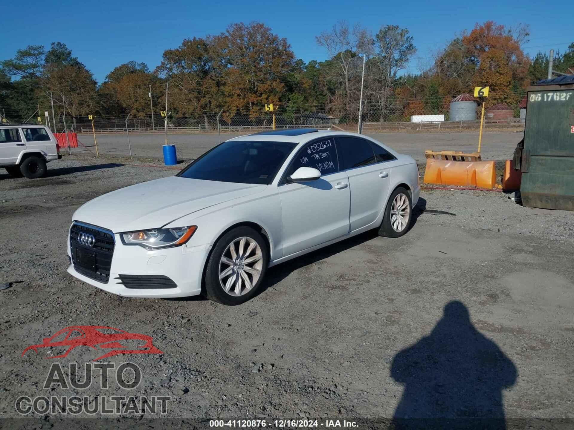AUDI A6 2013 - WAUCFAFC6DN032637