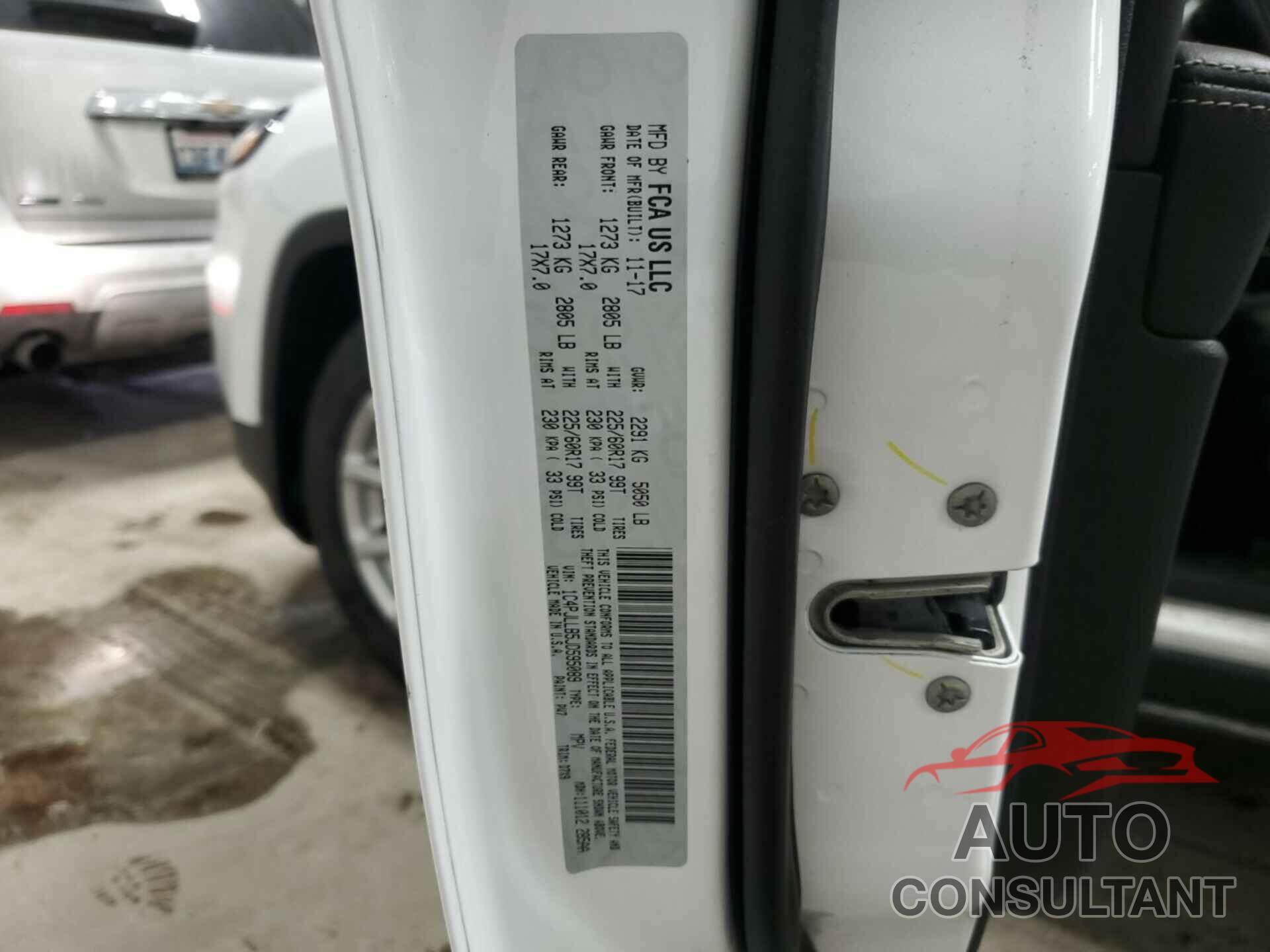 JEEP CHEROKEE 2018 - 1C4PJLLB5JD595089